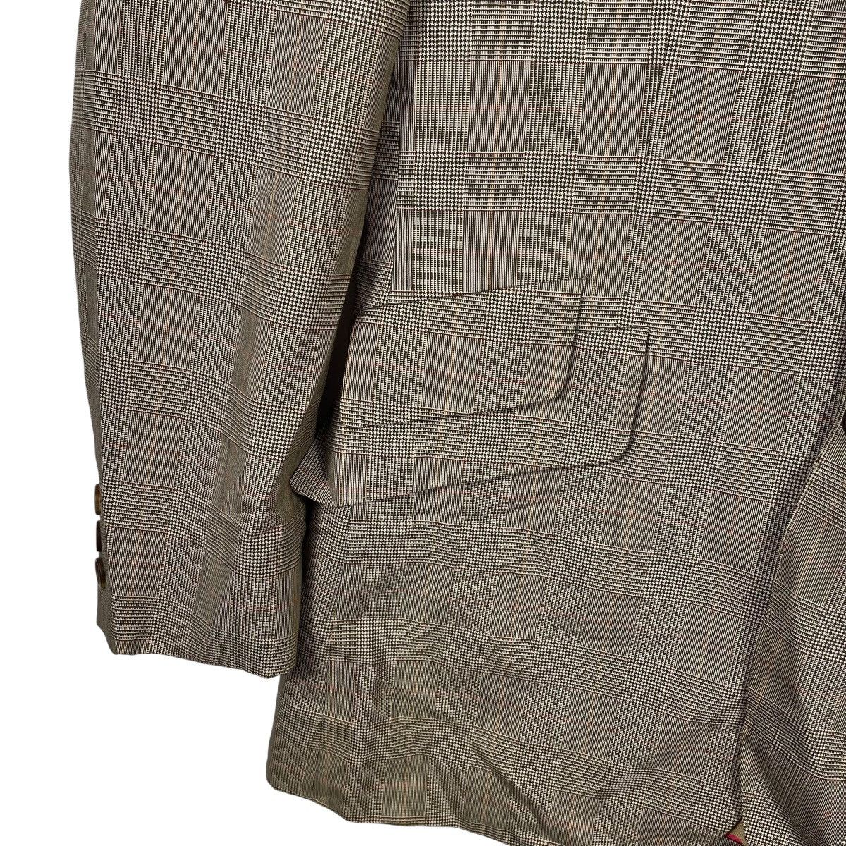 Paul Smith Paul Smith Collection Glen Plaid Blazer Polka Dot Lining Size 38R - 8 Thumbnail