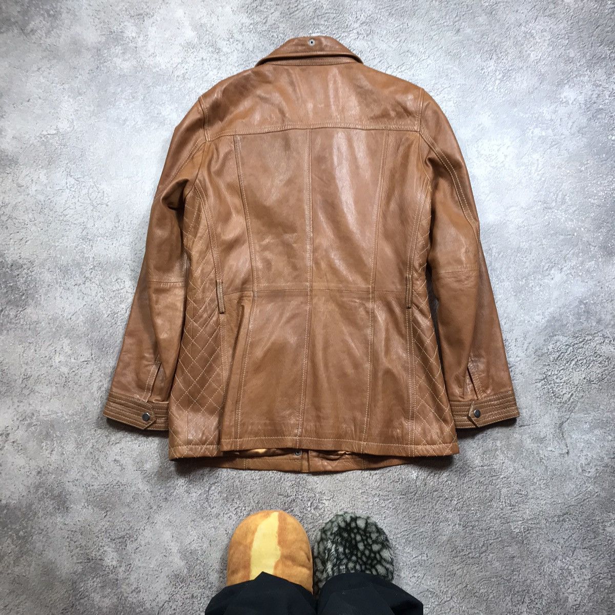 If Six Was Nine VINTAGE Y2K LEATHER JACKET JAPAN NAPOLEON STYLE STREETWEAR Size L / US 10 / IT 46 - 6 Thumbnail