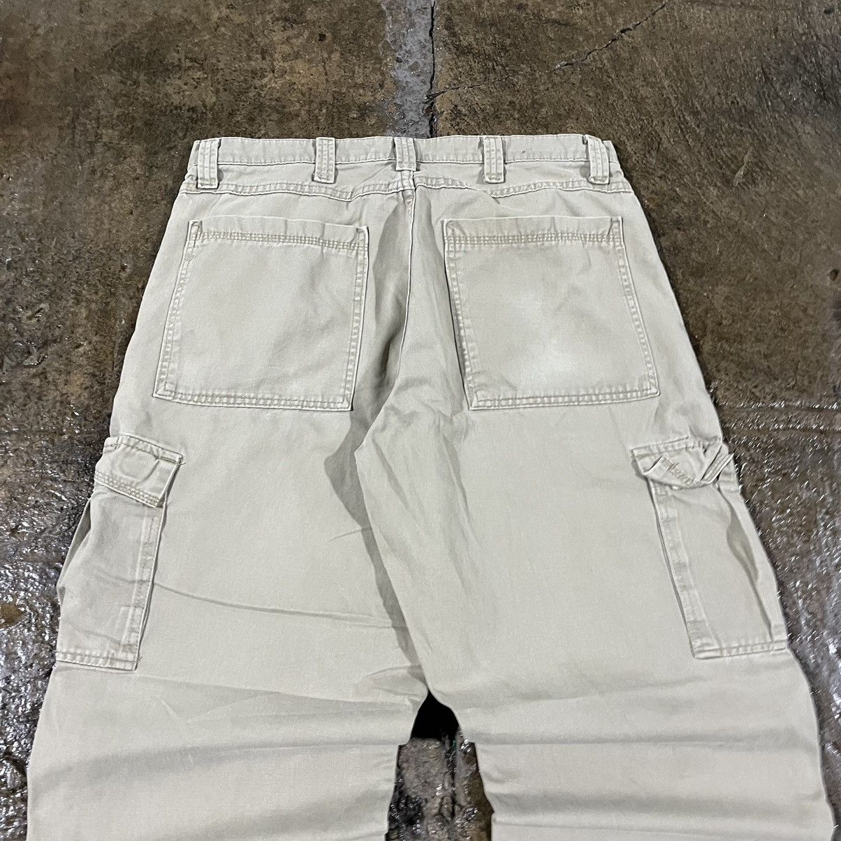 JNCO × Vintage × Wrangler Crazy Y2K Wrangler Cargo Pants Baggy Wide Leg Skater JNCO Size US 34 / EU 50 - 4 Thumbnail
