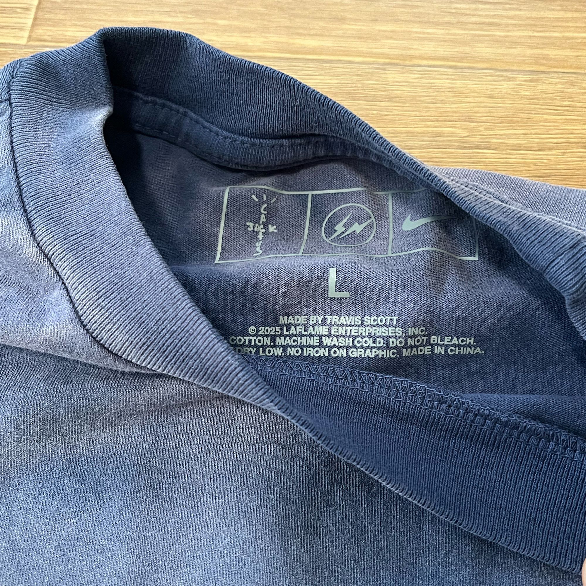 Fragment Design × Jordan Brand × Travis Scott CJ X FRAGMENT X NIKE HOUSTON TO ISE MIE LONG SLEEVE L Size US L / EU 52-54 / 3 - 5 Thumbnail