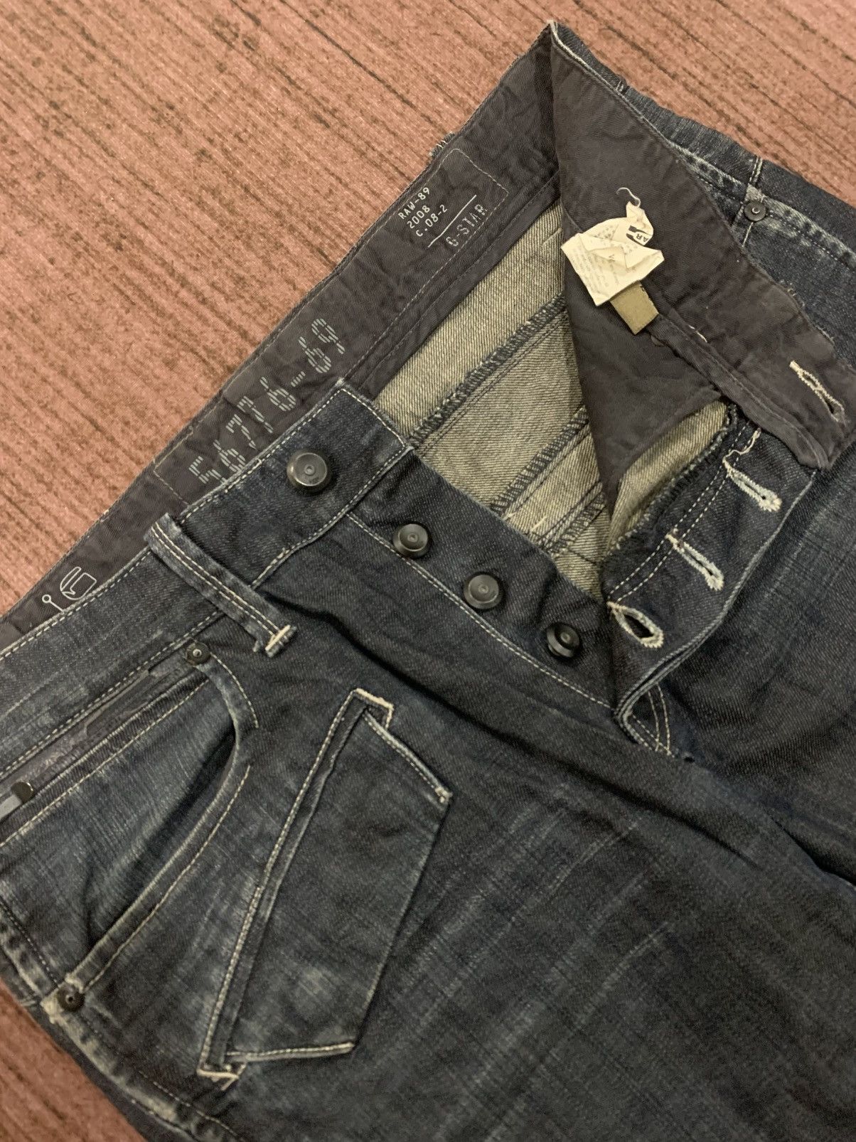G-Star G-Star Raw Denim GSR3301 Size US 33 - 4 Thumbnail