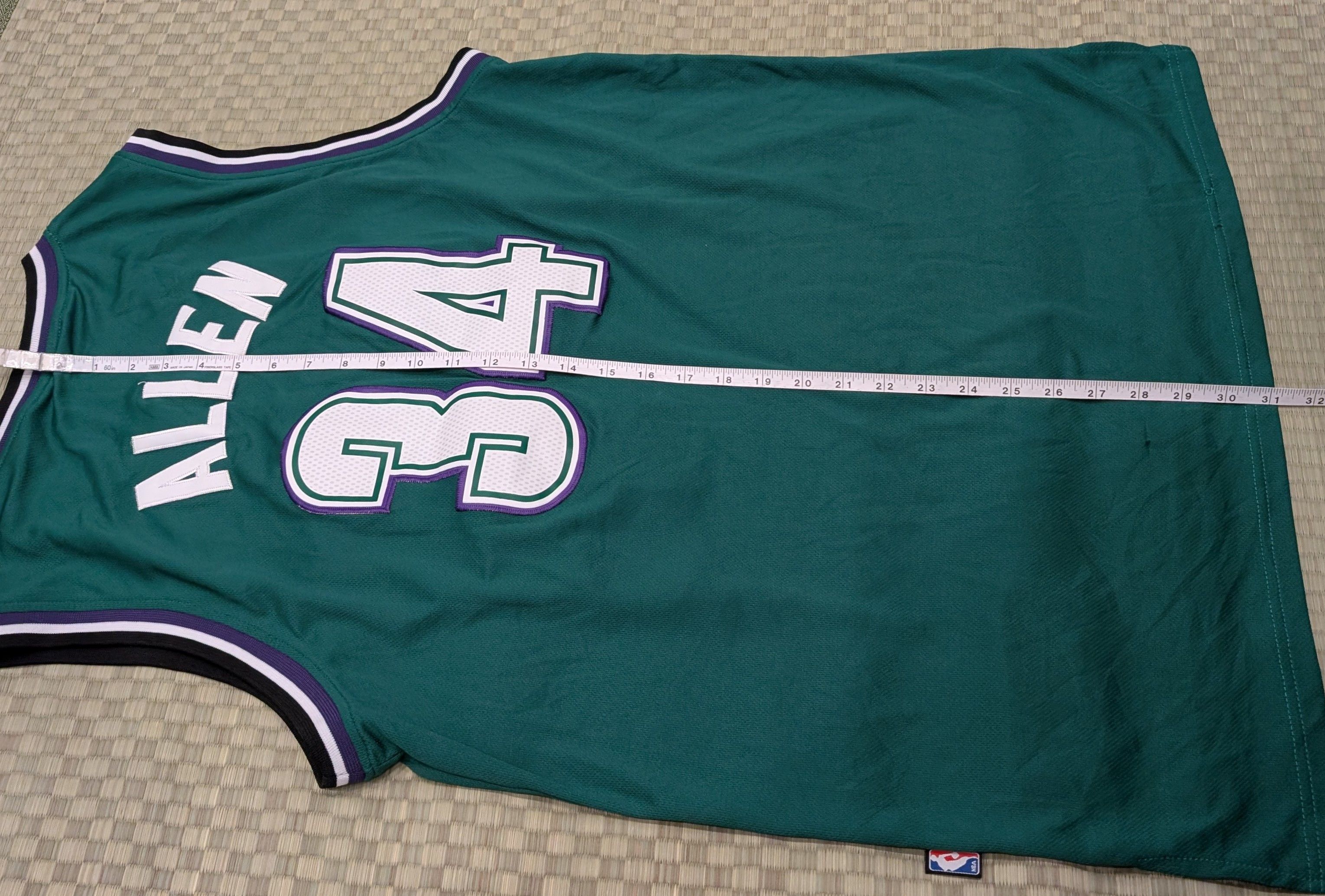 Adidas Adidas Hardwood Classics Bucks Ray Allen #34 Swingman Jersey Size US XL / EU 56 / 4 - 6 Thumbnail
