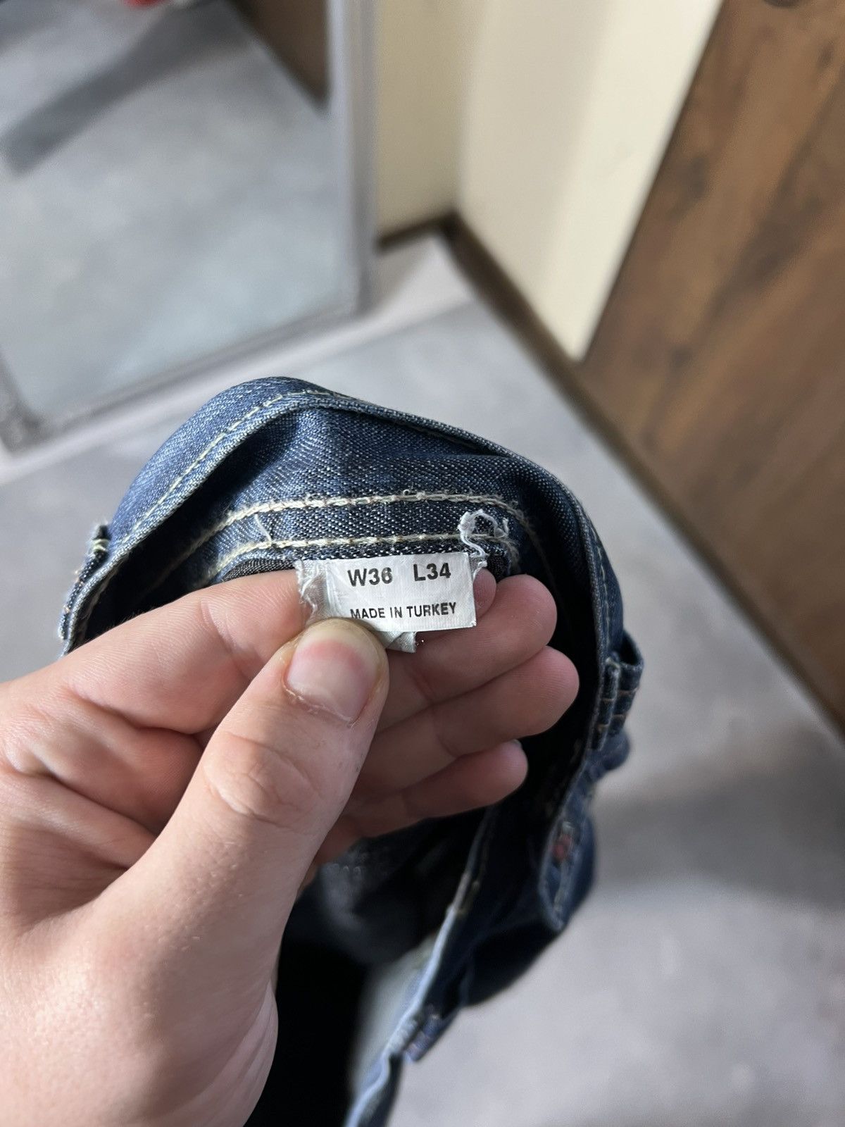 Evisu Vintage Evisu Puma Denim Jeans Y2K USA Size US 36 / EU 52 - 8 Thumbnail