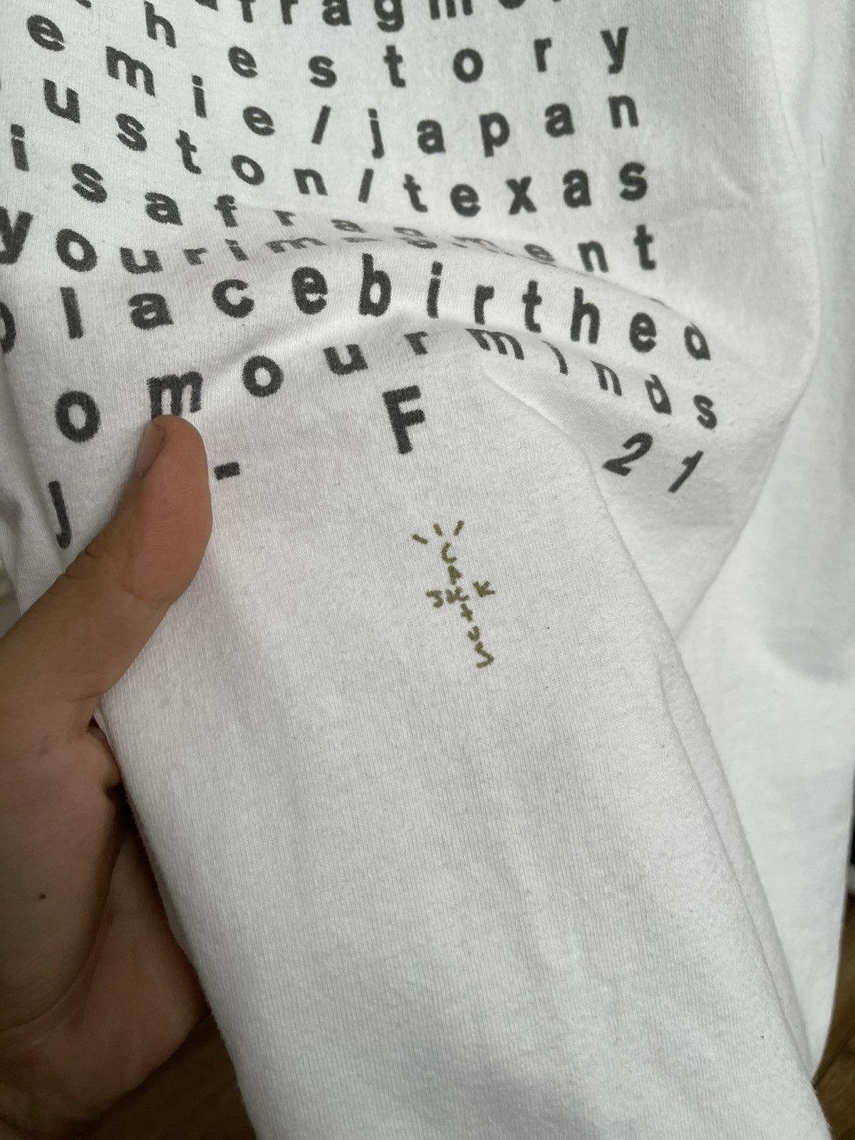 Fragment Design Cactus Jack Travis Scott Fragment T-Shirt Tee Size US M / EU 48-50 / 2 - 13 Thumbnail