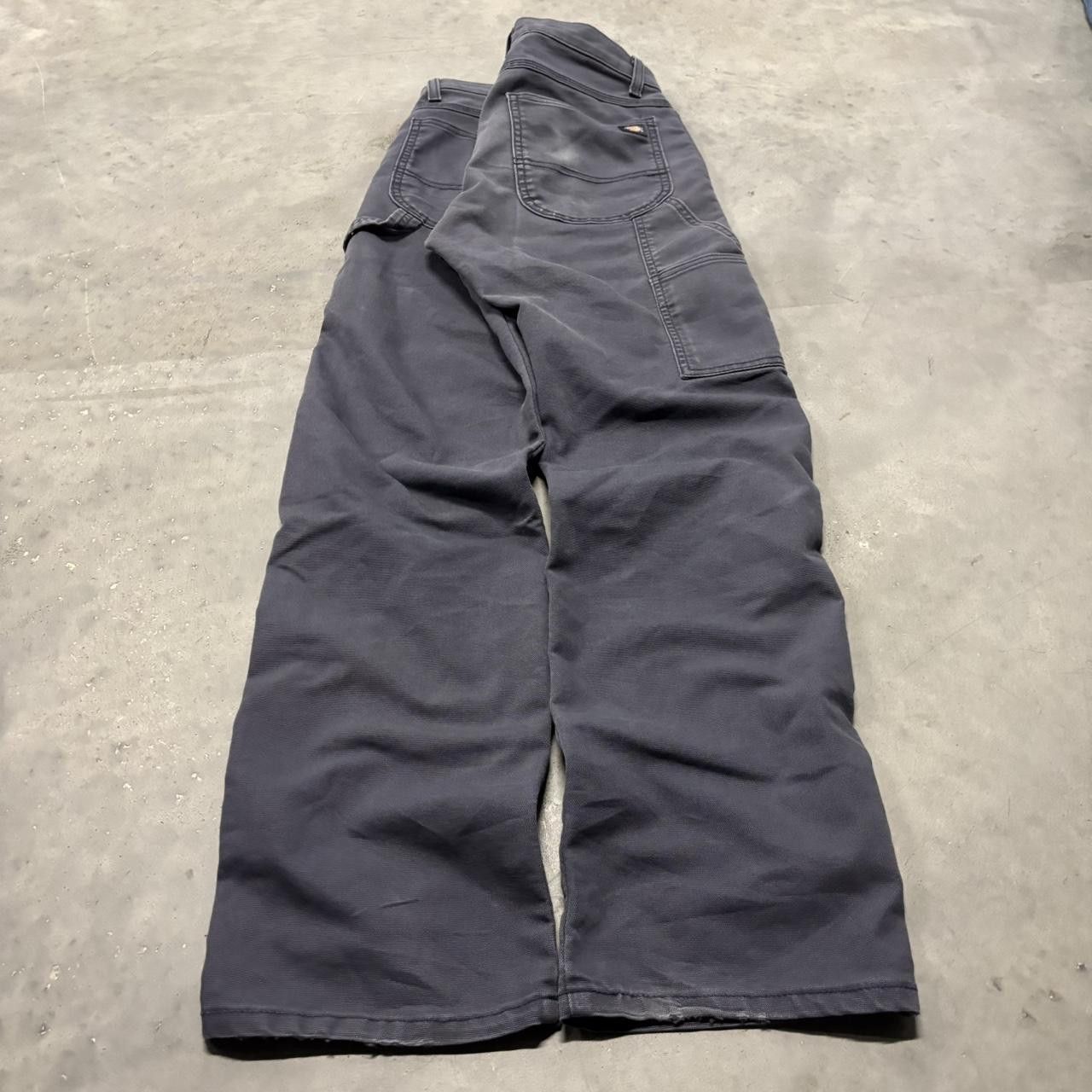 Dickies × Vintage Crazy Vintage Y2K/2000s Faded Blue Dickies Workwear Carpenter Pants! Size US 30 / EU 46 - 4 Thumbnail