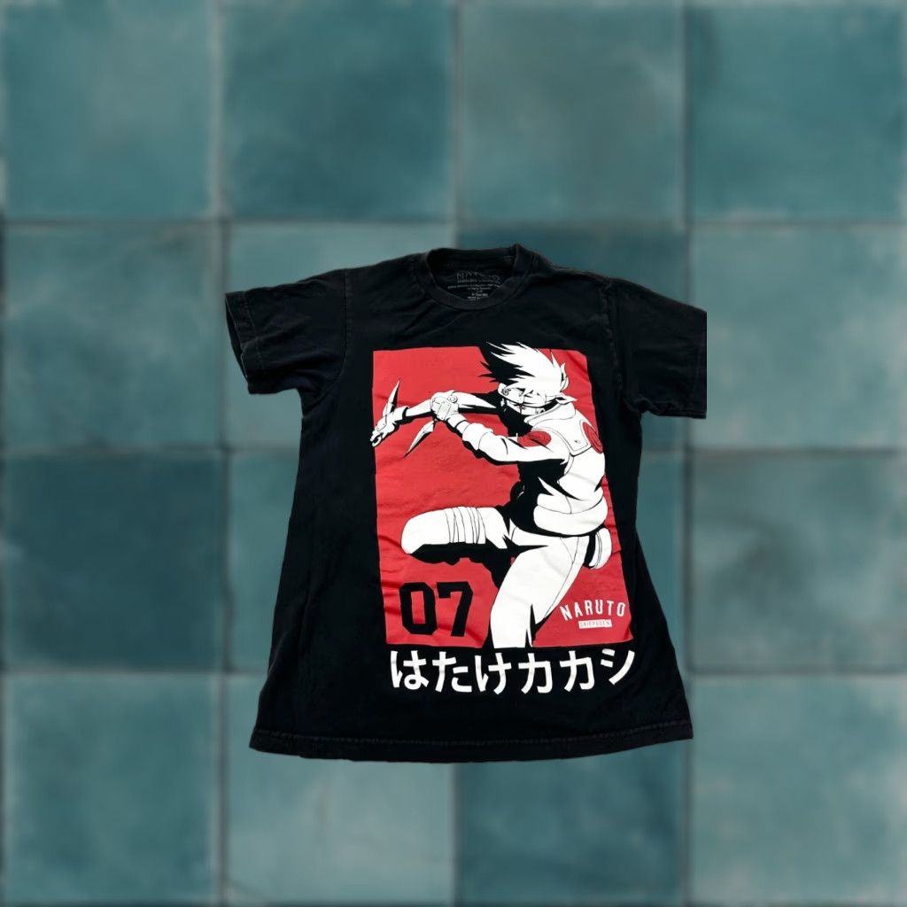 Vintage Naruto Shirt Mens Small Black Kakashi Hatake Graphic Short Sleeve Crew Neck Tee Size US S / EU 44-46 / 1 - 1 Thumbnail