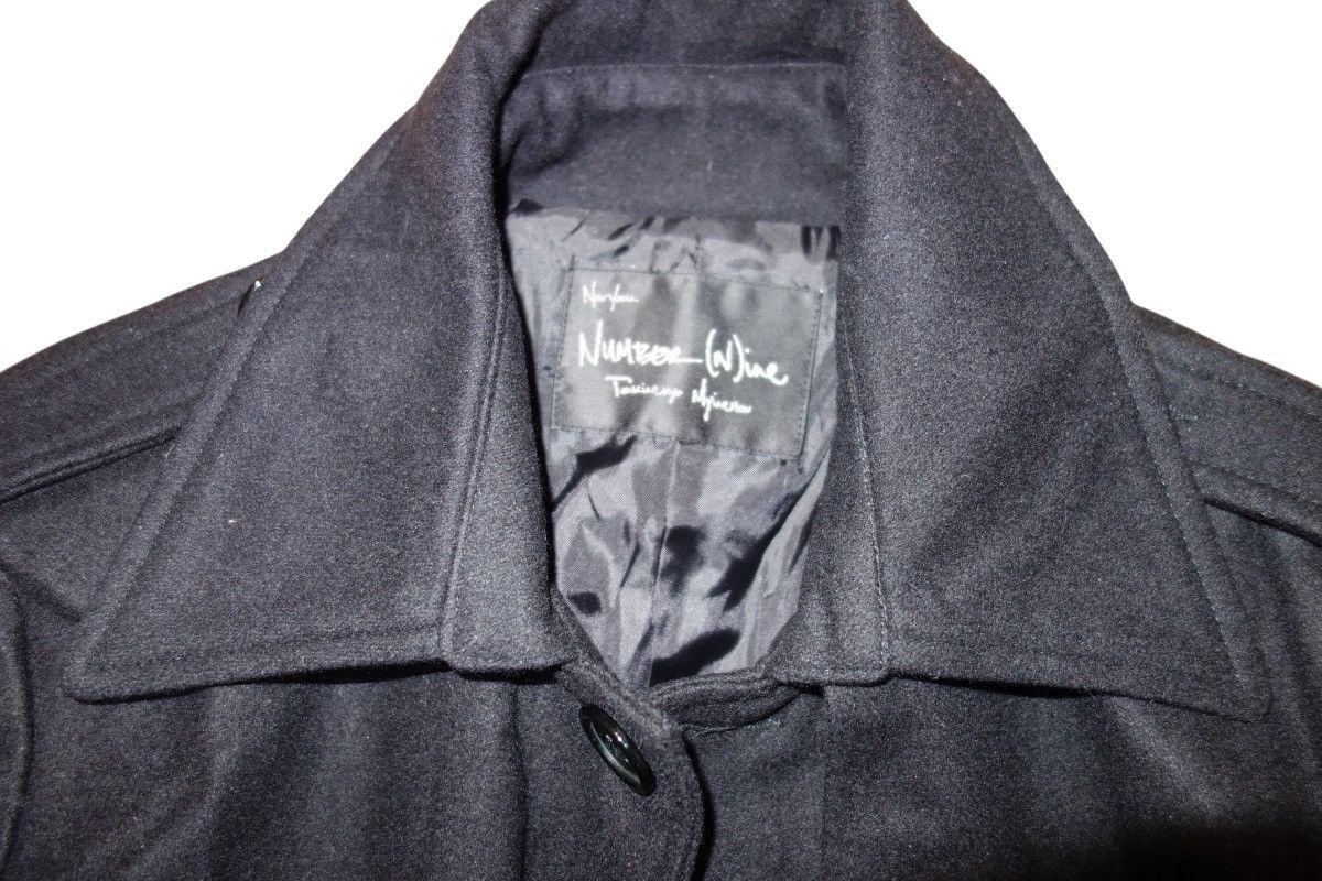 Number (N)ine Number Nine Classic Black Coat Size US M / EU 48-50 / 2 - 3 Thumbnail