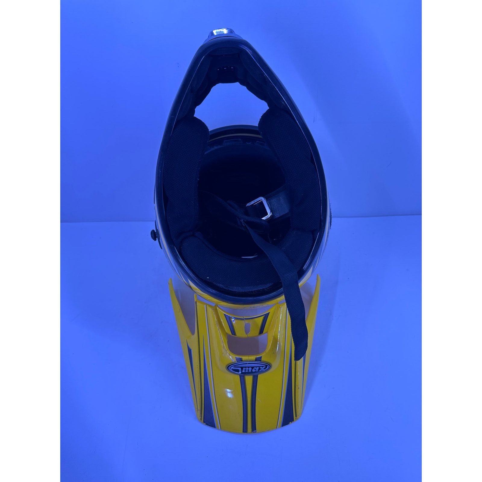 & Other Stories Vintage GMAX 26X Shell M2000 Yellow Silver Helmet Size M Size ONE SIZE - 10 Thumbnail