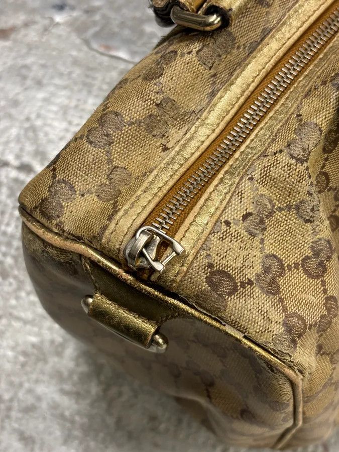 Gucci 2000s Gucci Beige Monogram Canvas Tote Bag Size ONE SIZE - 12 Thumbnail
