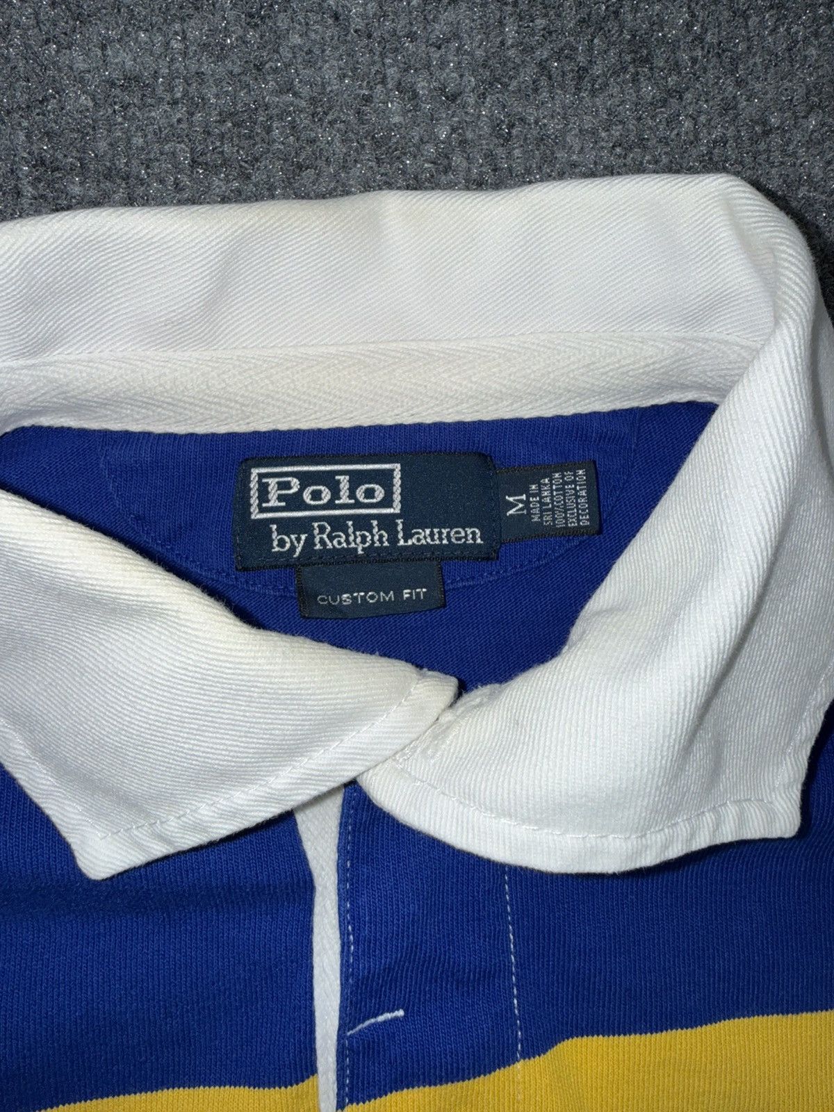 Polo Ralph Lauren Polo Ralph Lauren Crest Rugby “3” Custom Fit M Size US M / EU 48-50 / 2 - 4 Thumbnail
