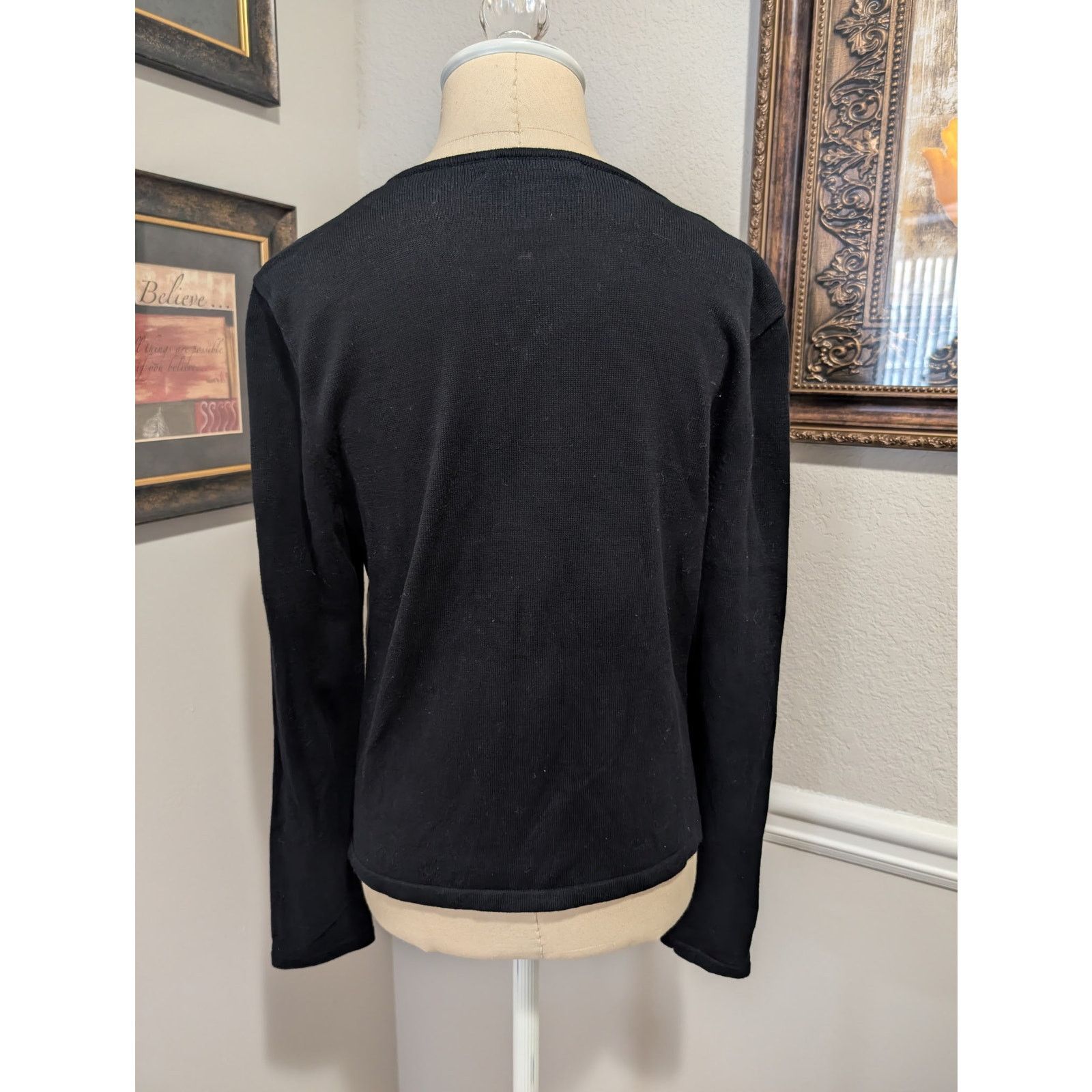 Ralph Lauren Lauren Ralph Lauren Black & White Windowpane Jacket Size M / US 6-8 / IT 42-44 - 2 Thumbnail