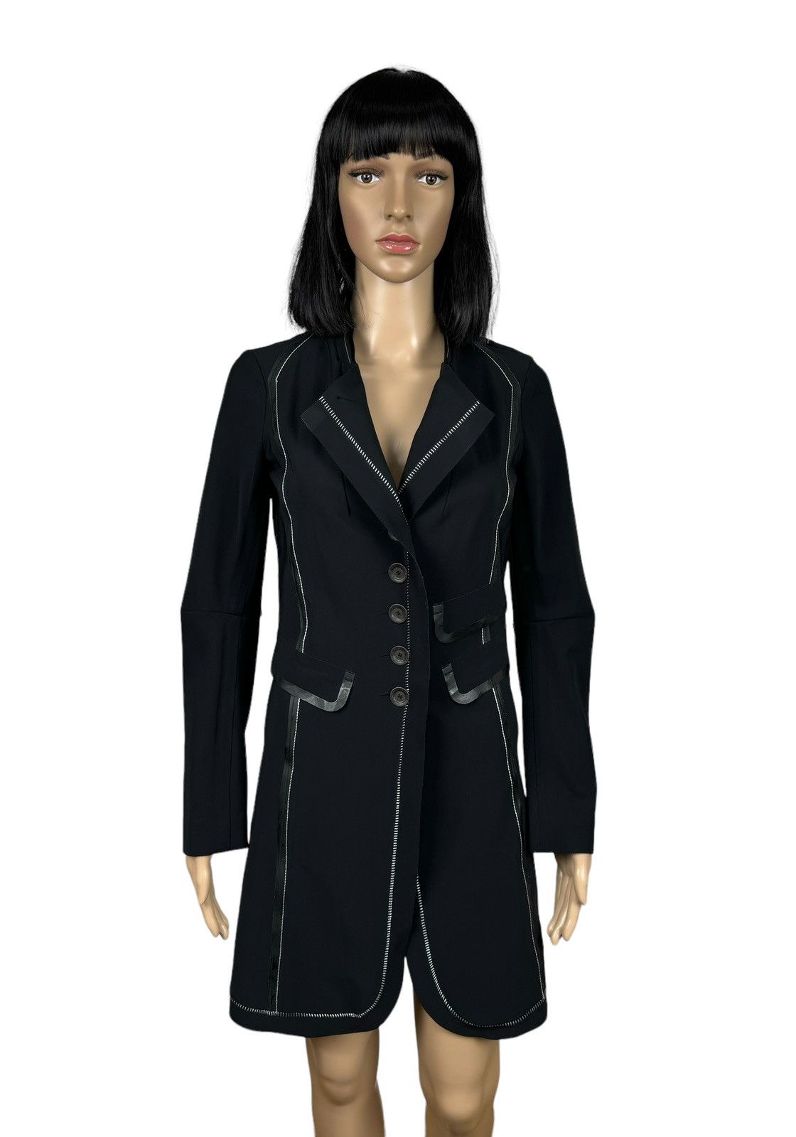 Marithe + Francois Girbaud Marithe Francois Girbaud Neoprene Coat Waterproof size 38 Size XS / US 0-2 / IT 36-38 - 1 Thumbnail