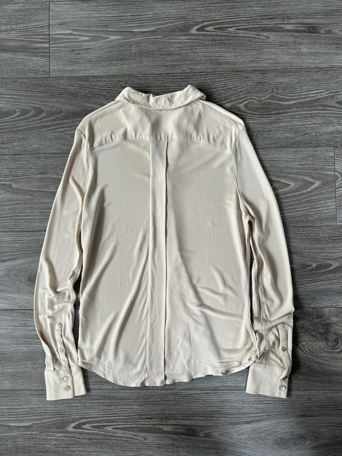 Acne Studios ‼️Vintage Acne Studios SS13 Sloan Jersey Viscose Blouses‼️ Size XS / US 0-2 / IT 36-38 - 10 Thumbnail