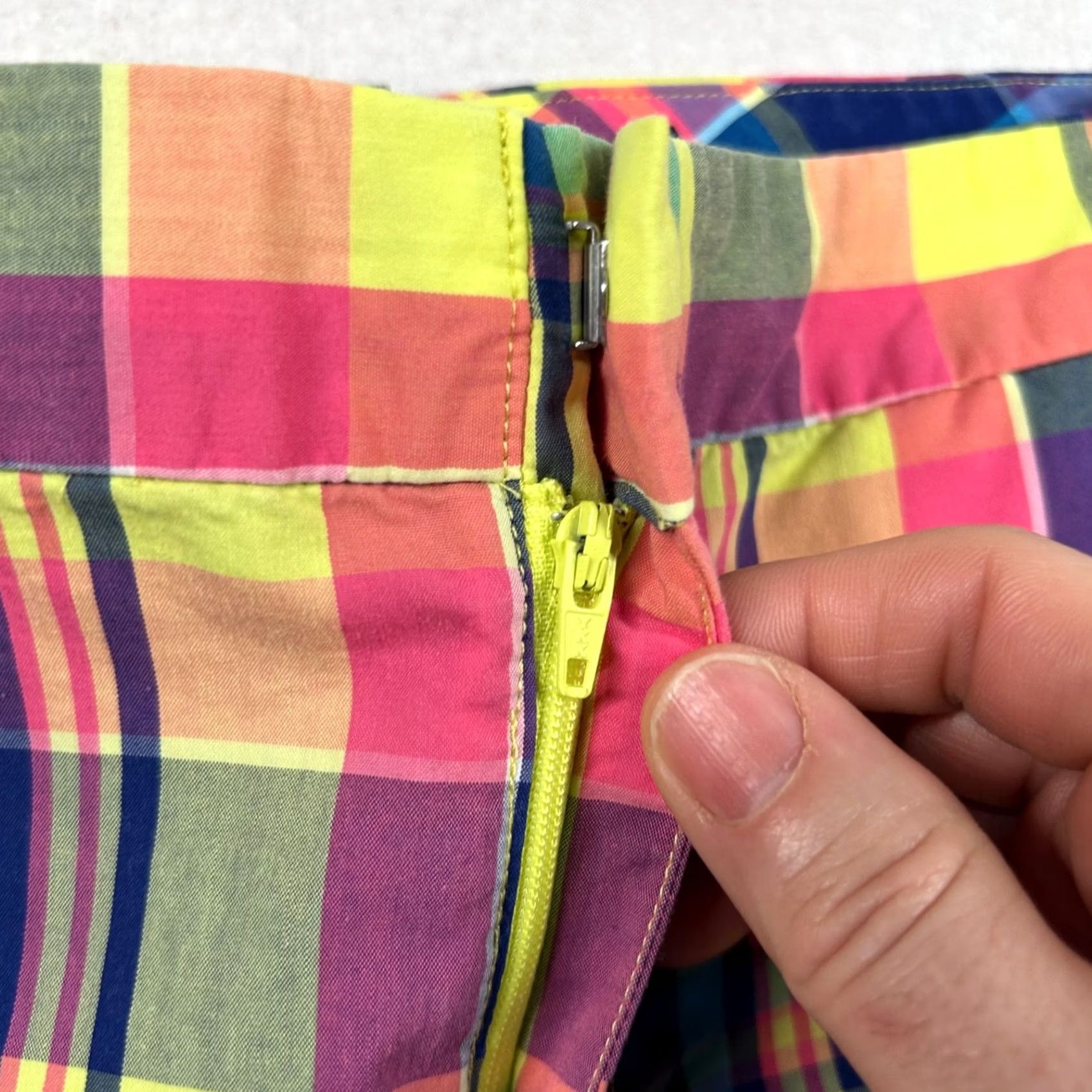 Ralph Lauren Polo Golf Ralph Lauren Shorts Womens 2 Plaid Performance 11" Inseam Knee Preppy Bermuda Women Size 26" / US 2 / IT 38 - 3 Thumbnail