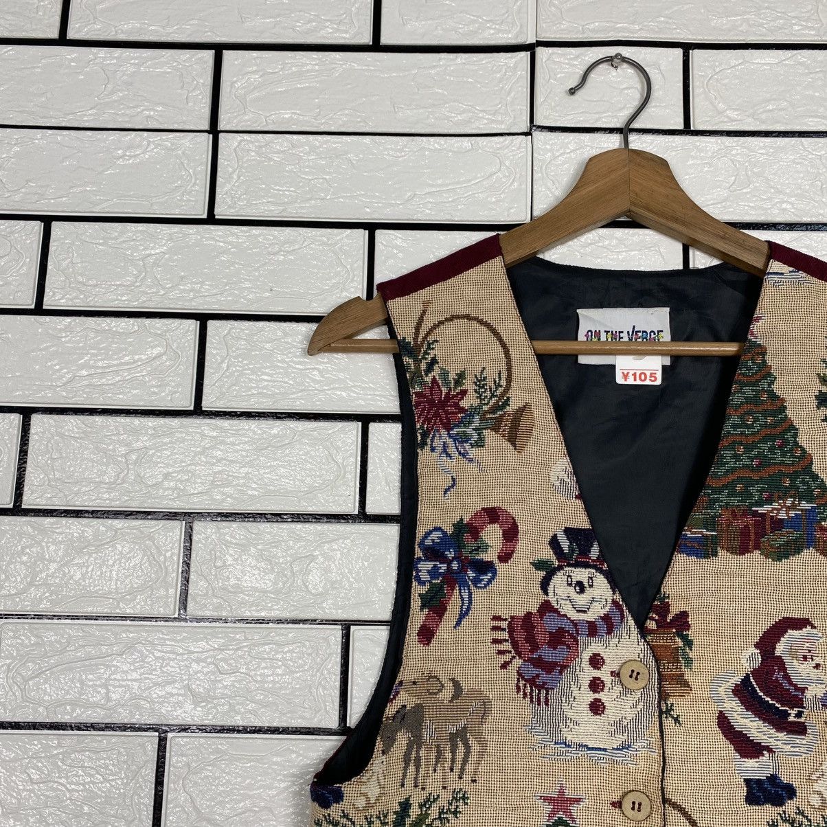 Japanese Brand 📌Vintage Waist Coats On The Verge Full Print Issey Miyake Size US M / EU 48-50 / 2 - 8 Thumbnail