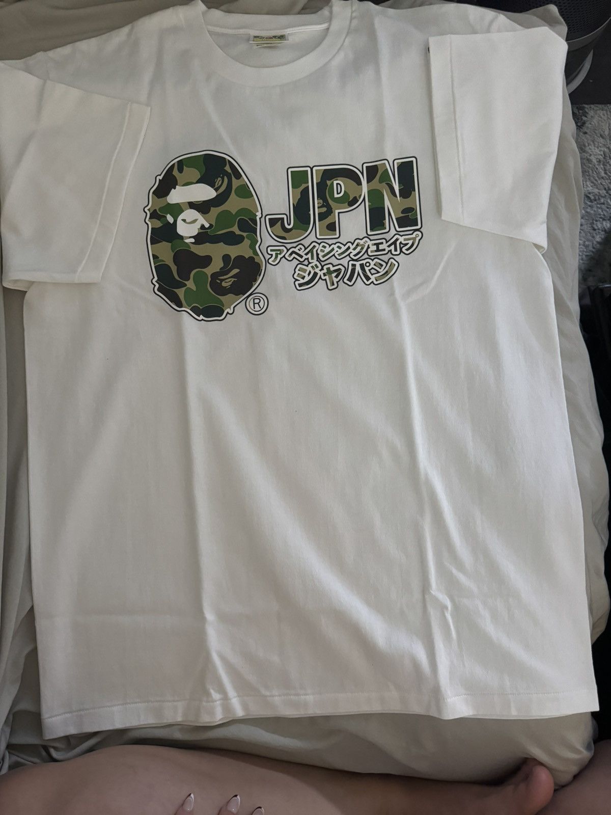 Bape 全新 日版正版 bape a bathing ape T shirt（短袖） Size US L / EU 52-54 / 3 - 1 Thumbnail