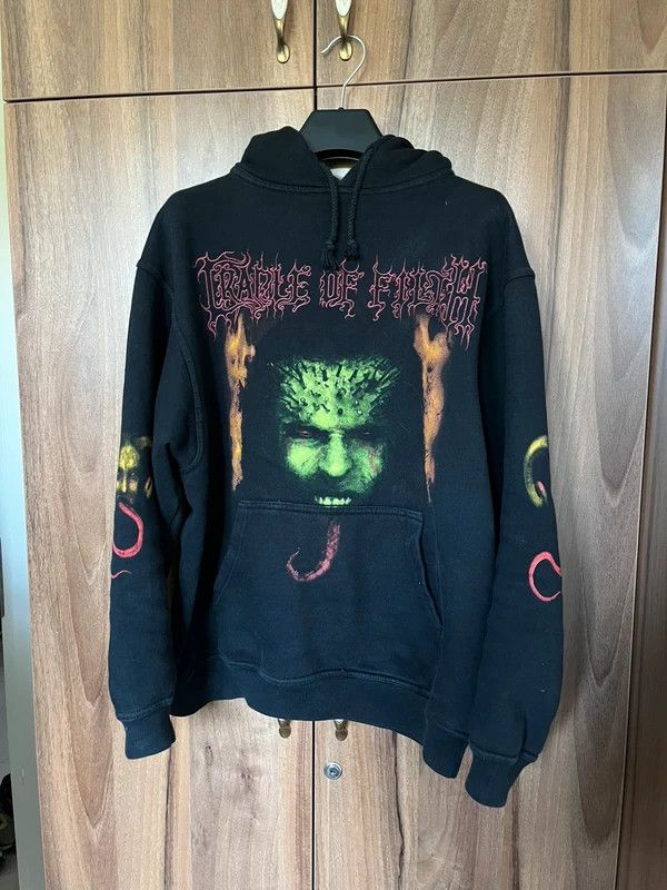 Vintage Cradle Of Filth "Eve Pleaser" Vintage Hoodie Size US M / EU 48-50 / 2 - 1 Thumbnail