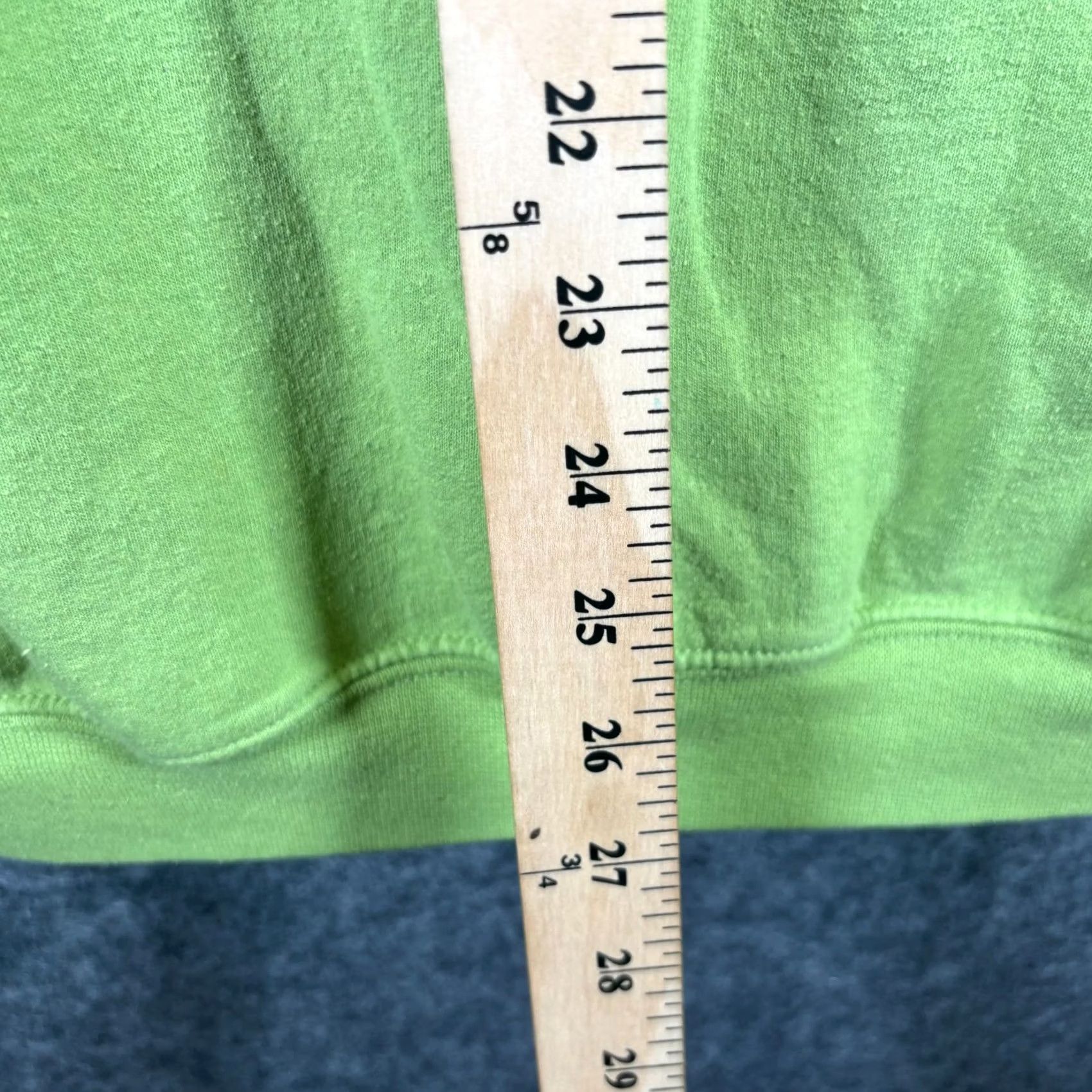 Gildan VTG Gildan Sweatshirt Men’s XL Green Cotton Fleece Santa Ana Star Casino Graphic Size US XL / EU 56 / 4 - 3 Thumbnail
