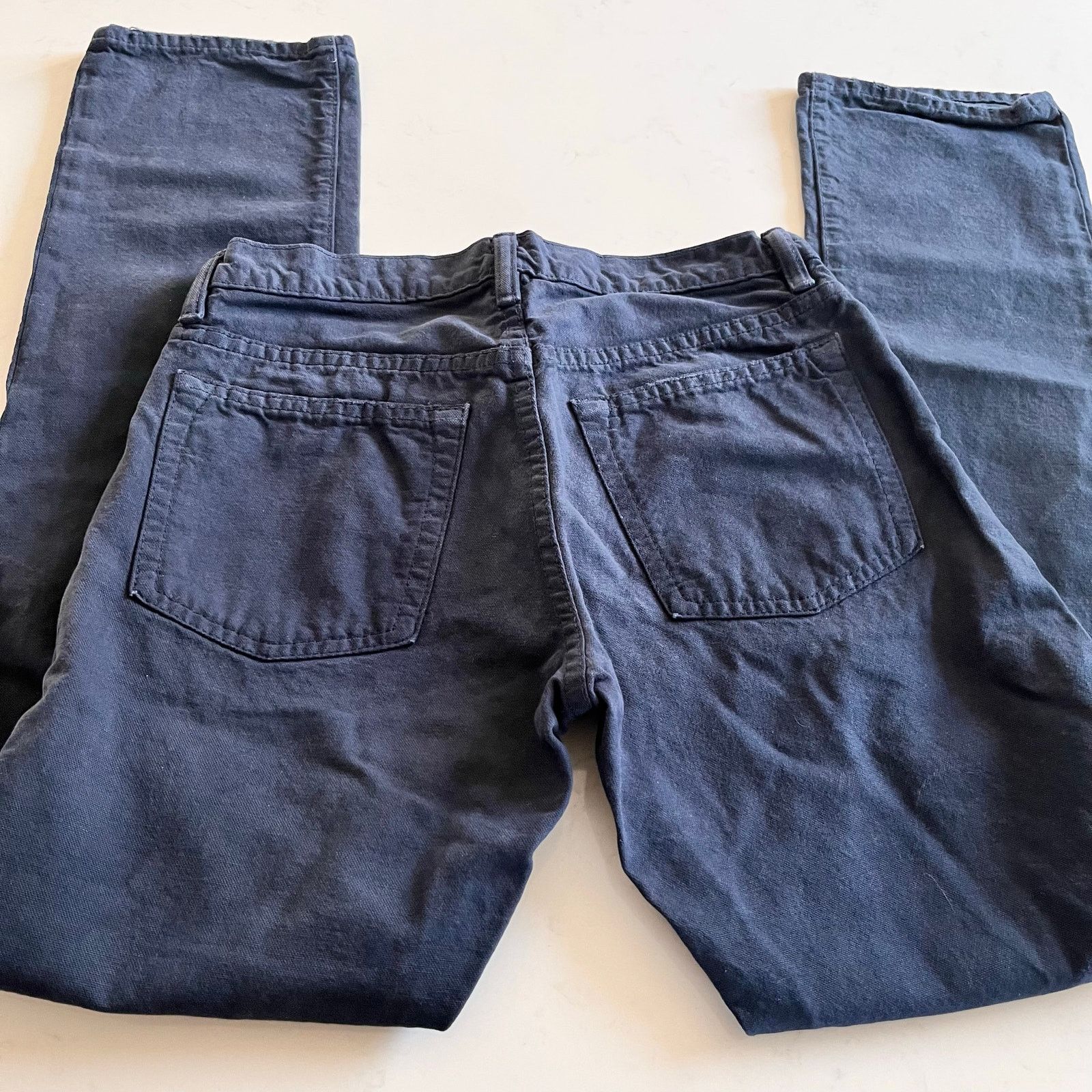 Club Monaco Club Monaco Mens Dark Blue Wash Slim Fit Denim Pants 28x30 Size US 28 / EU 44 - 4 Thumbnail