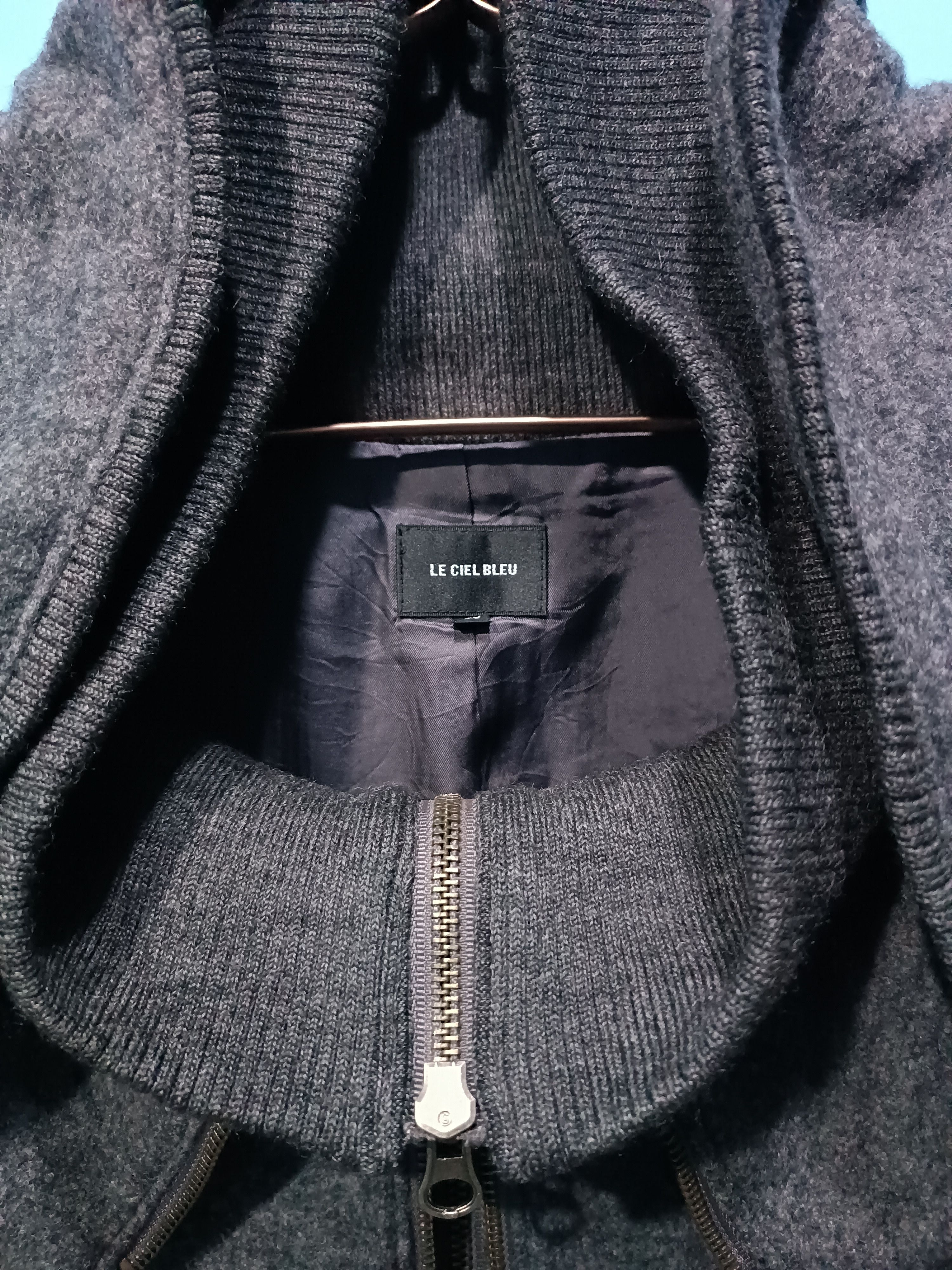 Japanese Brand × LE CIEL BLEU LE CIEL BLEU DOUBLE COLLAR WOOL JACKET Size US XXS / EU 40 - 5 Thumbnail