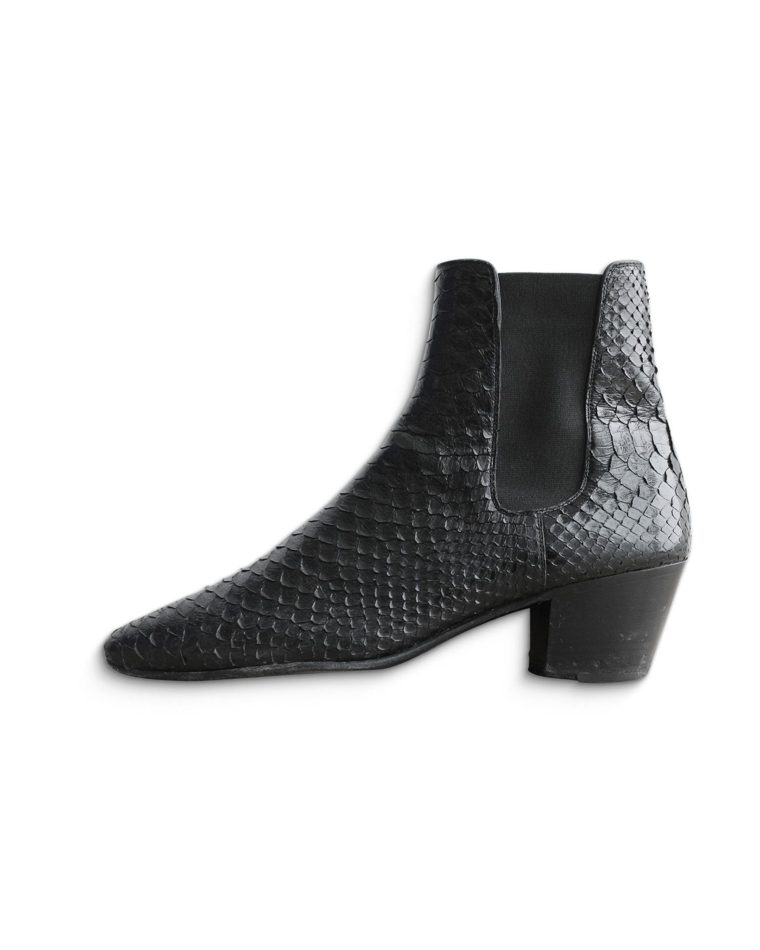 Celine Celine Python Drugstore Chelsea Boots Size US 9 / EU 42 - 3 Thumbnail