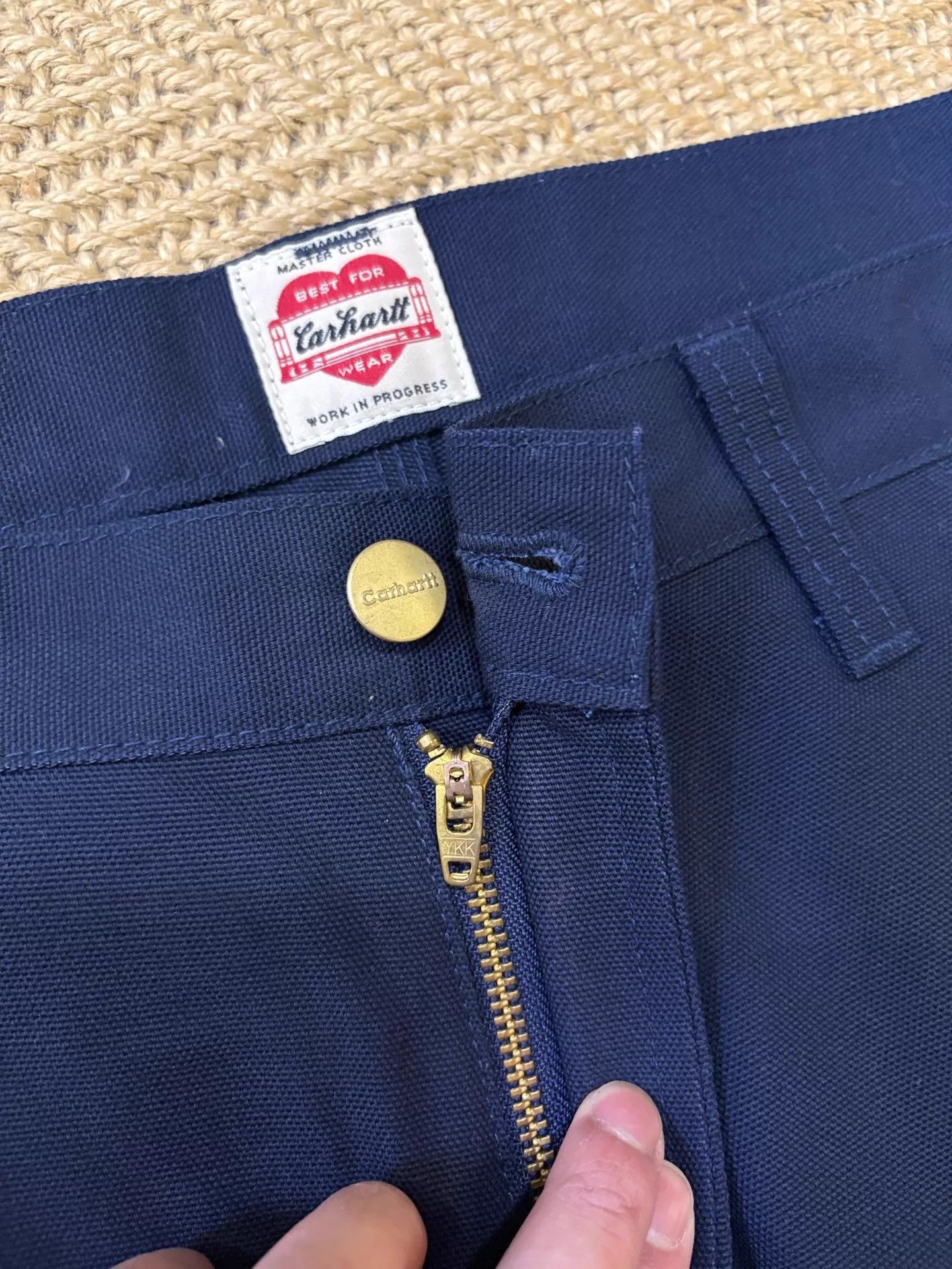 Carhartt UE x Carhartt x Fragment Work Shorts Navy W30 Size US 30 / EU 46 - 5 Thumbnail