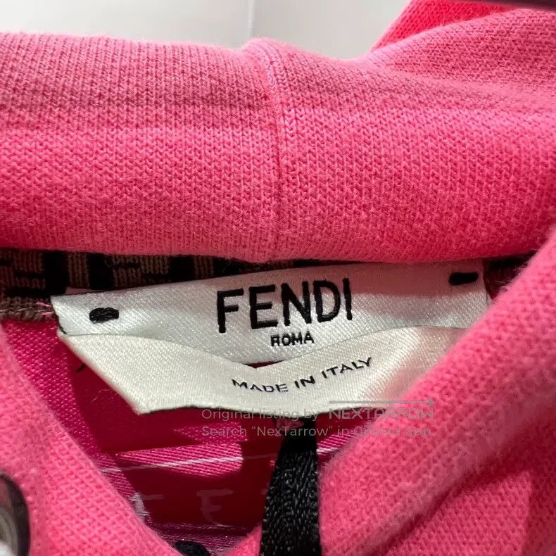 Fendi Fendi Character pattern Logo hooded sweatshirt Size S / US 4 / IT 40 - 3 Thumbnail