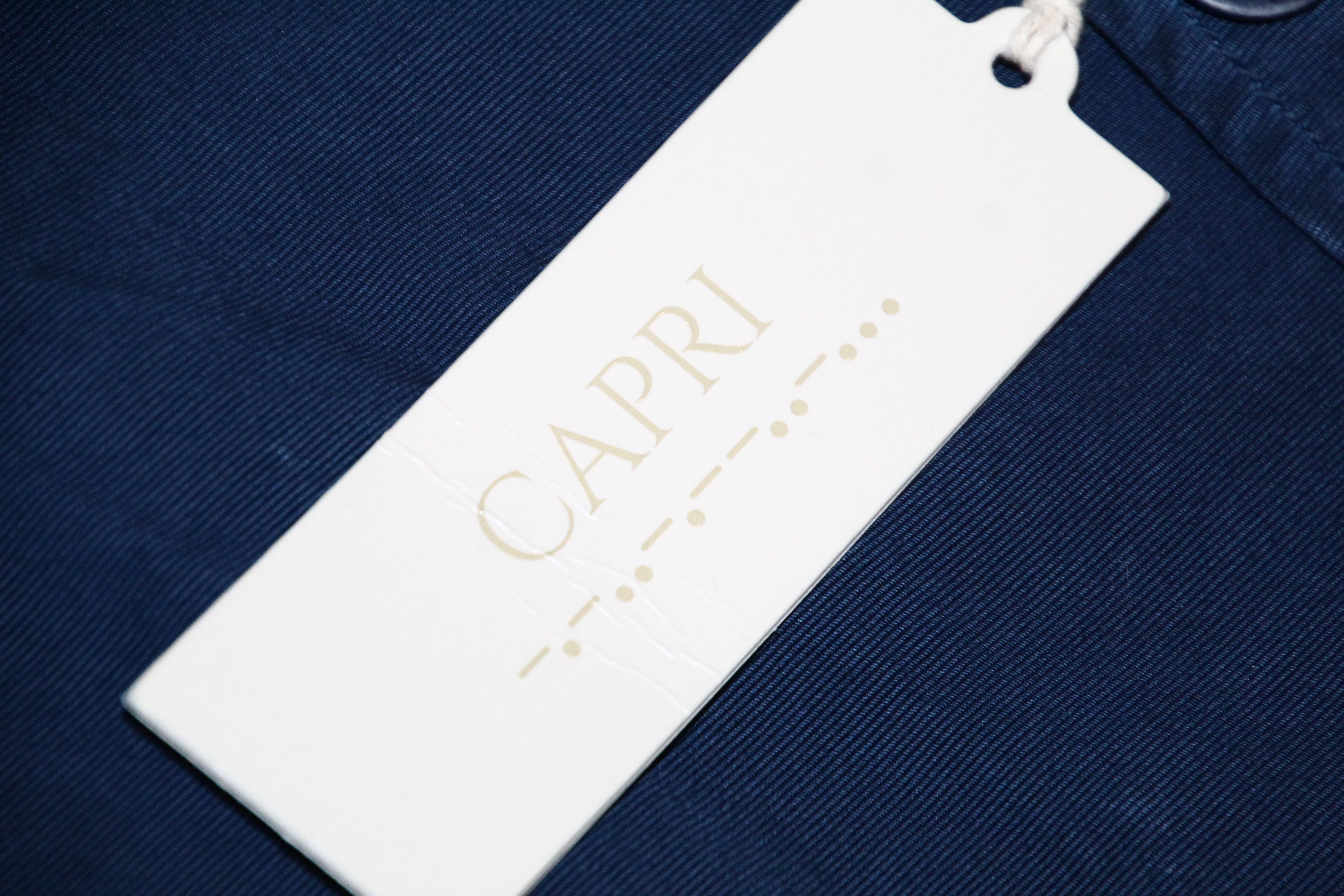 Japanese Brand DEADSTOCK💥CAPRI OSAKA-TC Indigo Dyed Chore Jacket Size US M / EU 48-50 / 2 - 5 Thumbnail