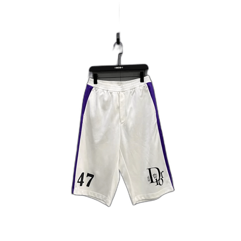 Dior Dior By Erl White Letter Number Shorts Size US 30 / EU 46 - 1 Thumbnail