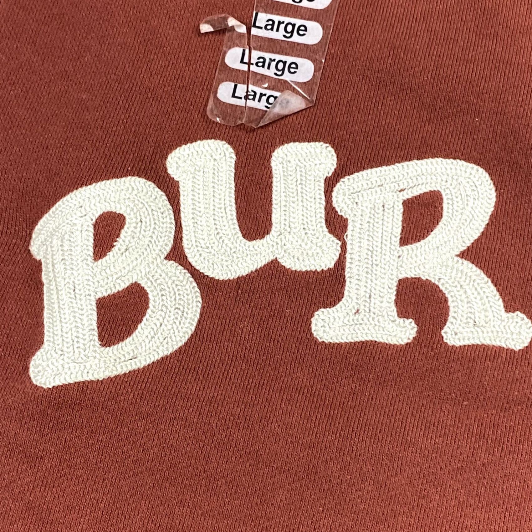Burton Burton Full-Zip Hoodie Mens L FW Burnt Adobe Chainstitch Spellout SNOWBOARDING Size US L / EU 52-54 / 3 - 3 Thumbnail