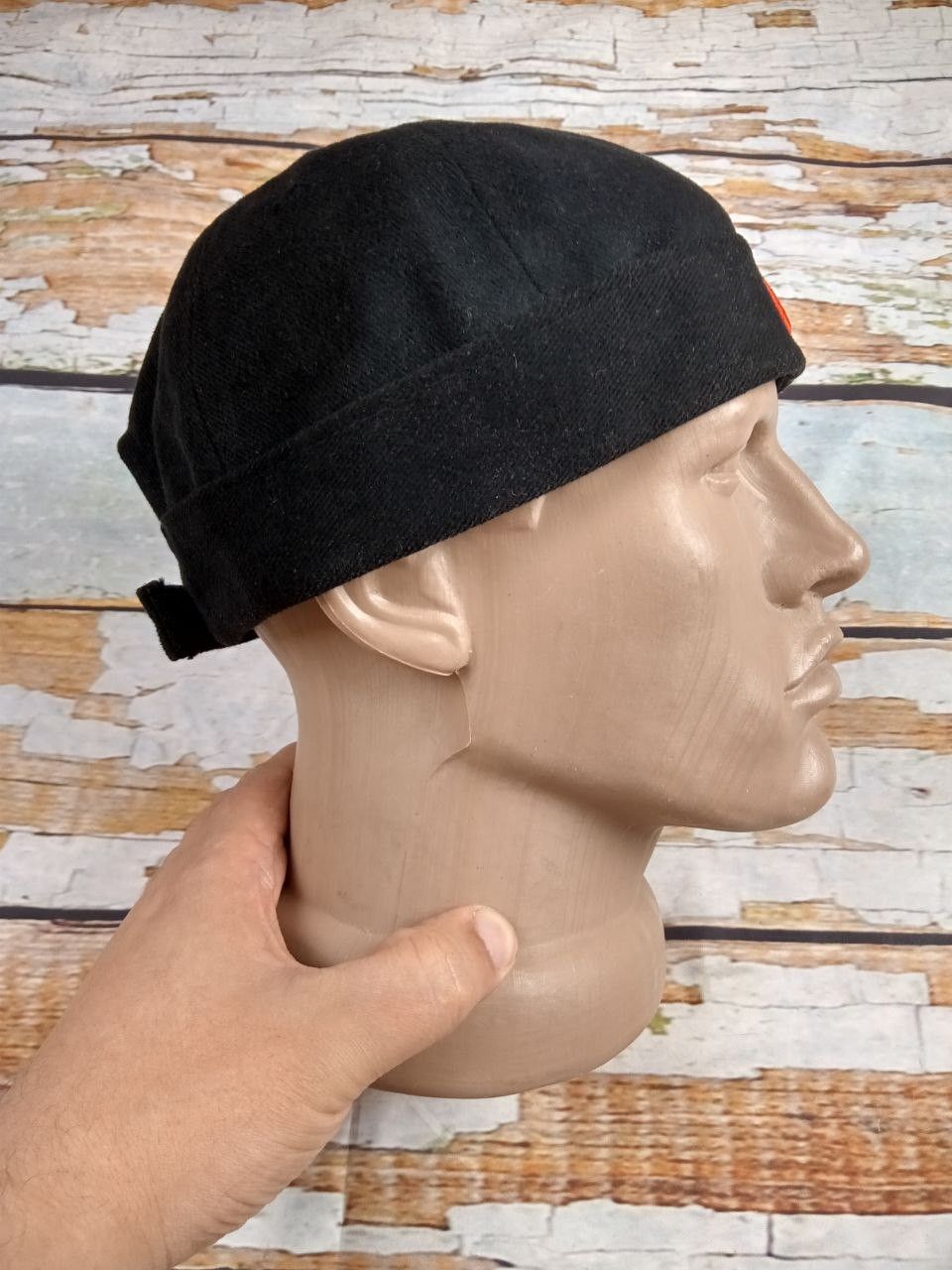 Nike Vintage 90s Y2K Nike Swoosh Docker Hat Skull Cap Beanie Size ONE SIZE - 4 Thumbnail