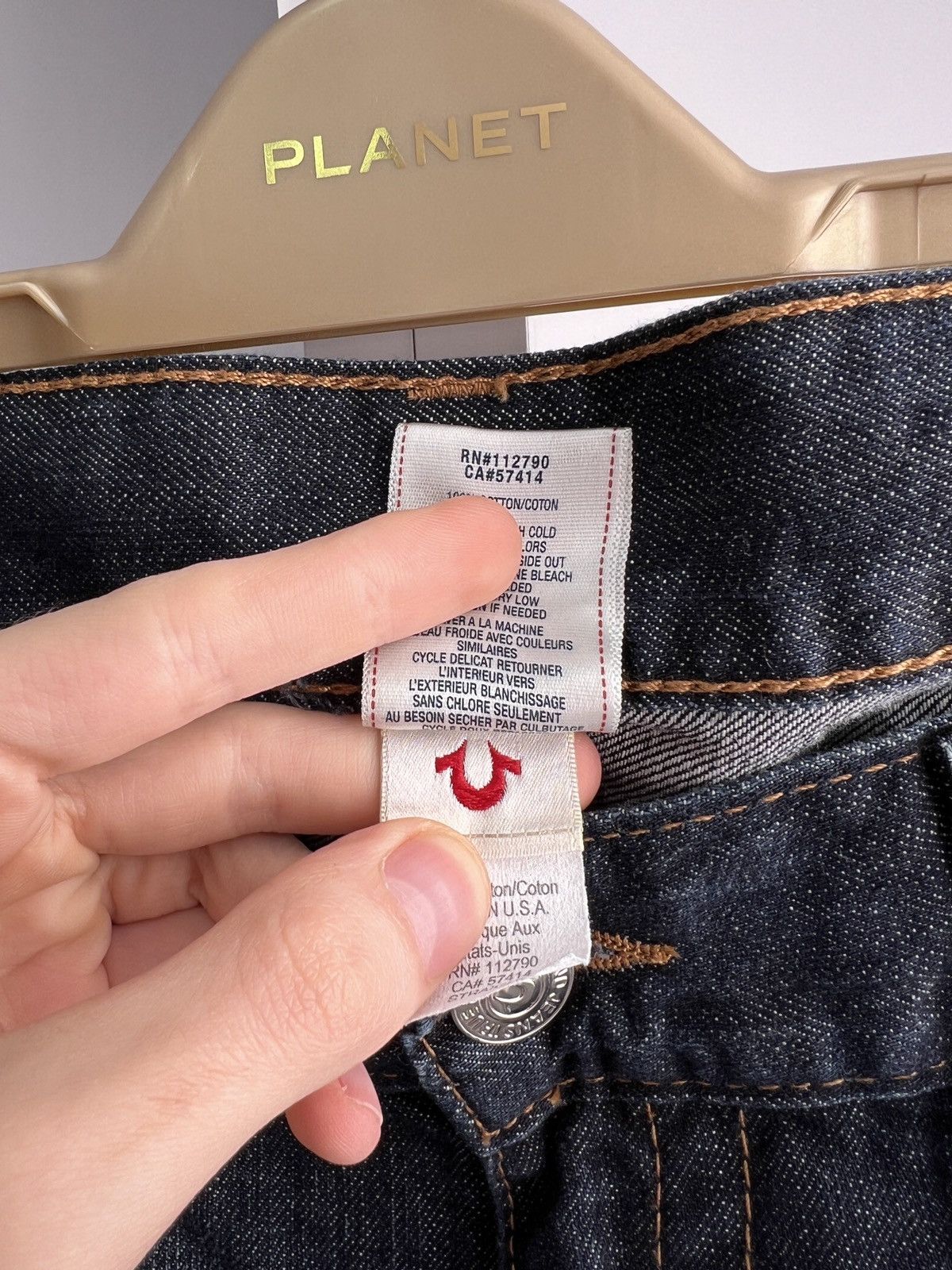 True Religion × Vintage Vintage True Religion Big Boy Chief Keef Pants Size US 40 / EU 56 - 10 Thumbnail