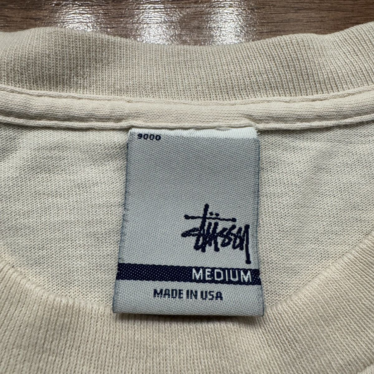 Stussy Vintage Stussy No 4 Monogram Tshirt Size:M Size US M / EU 48-50 / 2 - 4 Thumbnail