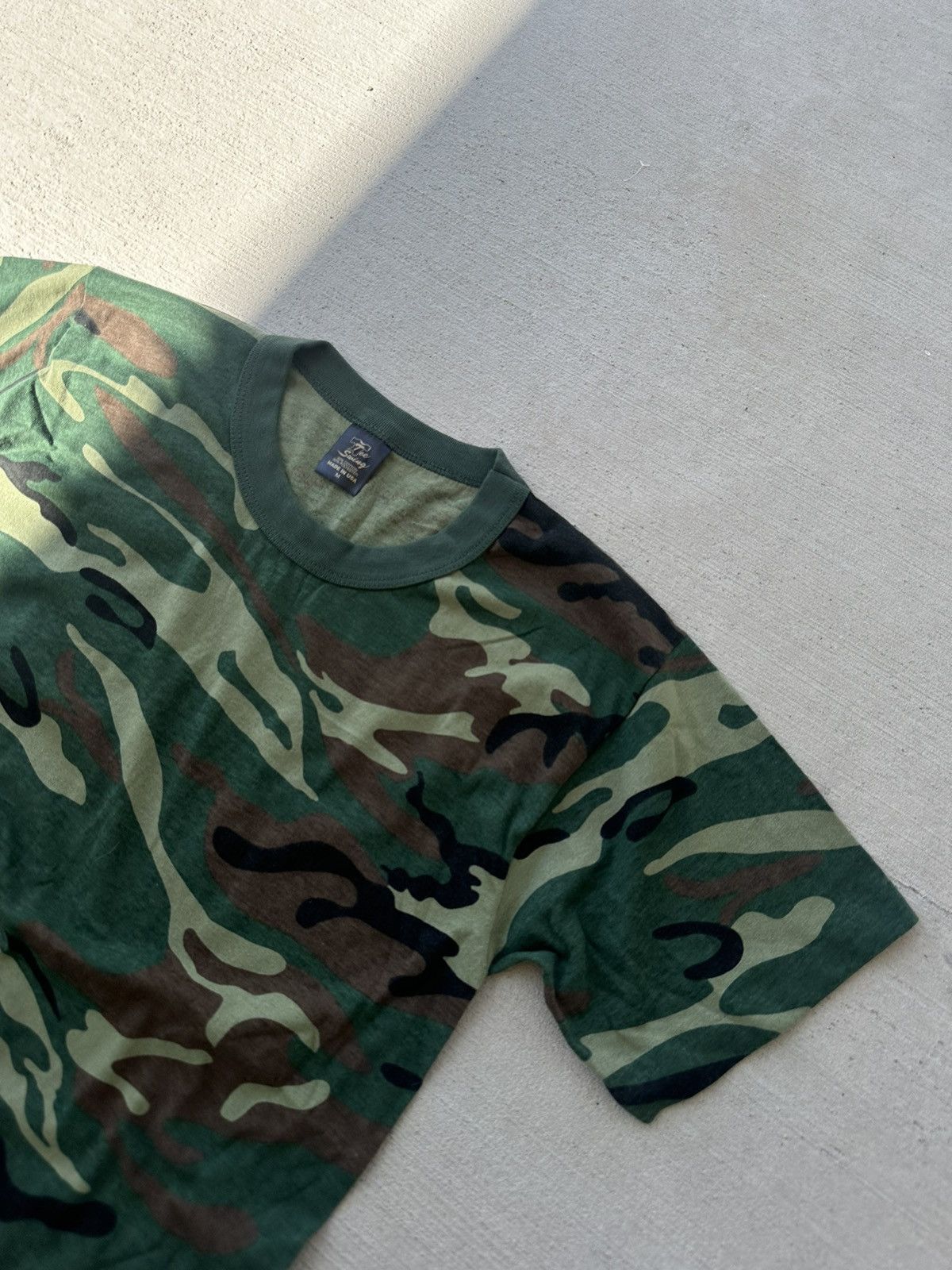 Vintage Vintage Camo Tee Size US M / EU 48-50 / 2 - 2 Thumbnail