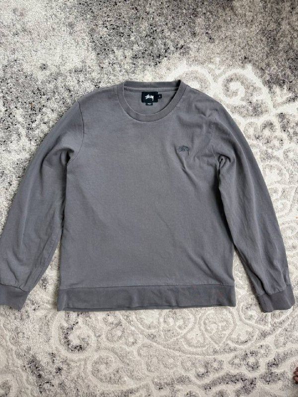 Stussy Stussy Basic Embroidered Logo L/S Tee / Sweatshirt Size US L / EU 52-54 / 3 - 6 Thumbnail