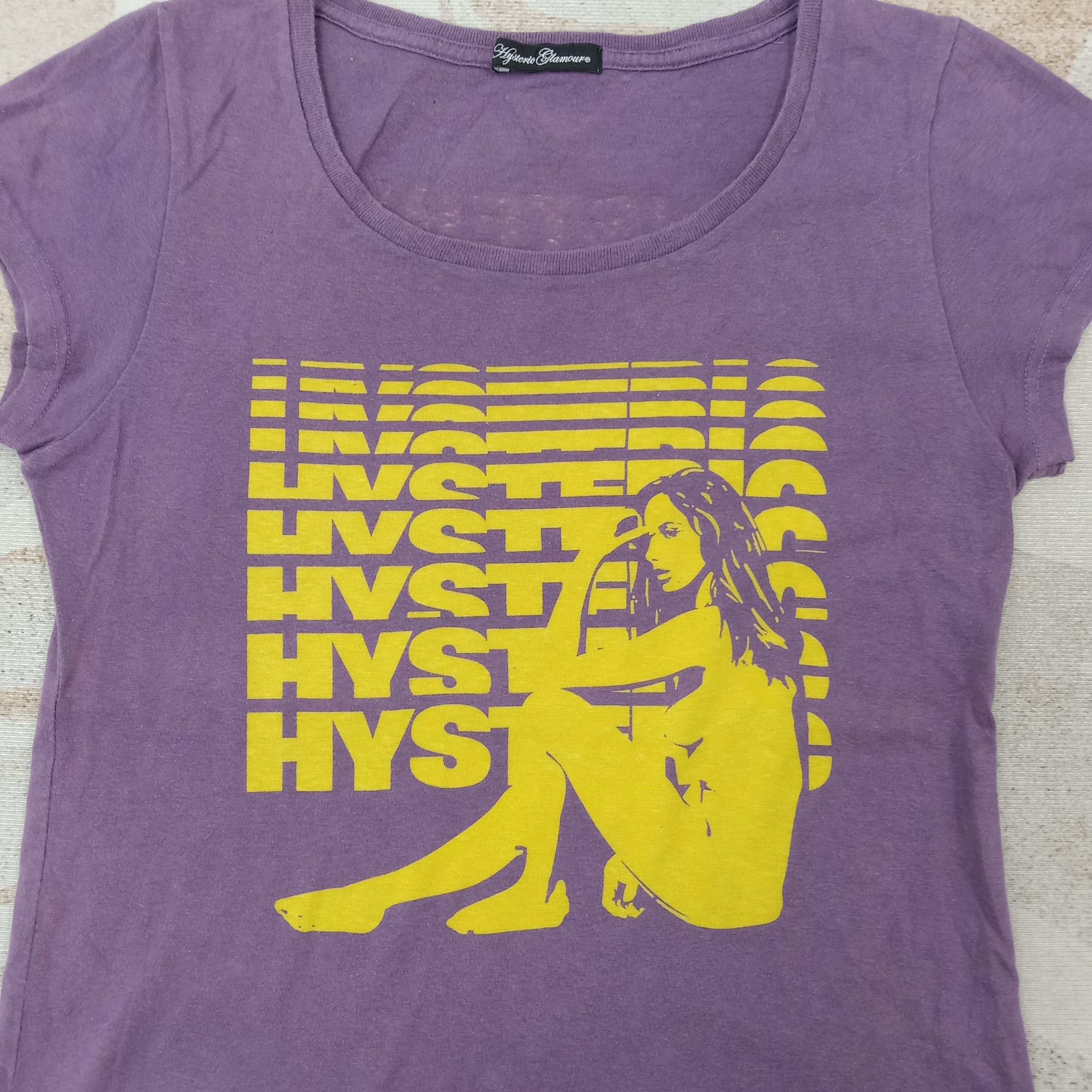 Hysteric Glamour Hysteric Glamour Japanese Streetwear Tshirt C267N19 Size XS / US 0-2 / IT 36-38 - 2 Thumbnail