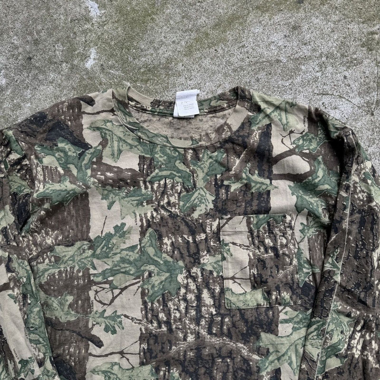 Vintage Vintage Faded Camo Pocket Shirt ERD Grunge Chrome Size US L / EU 52-54 / 3 - 9 Thumbnail