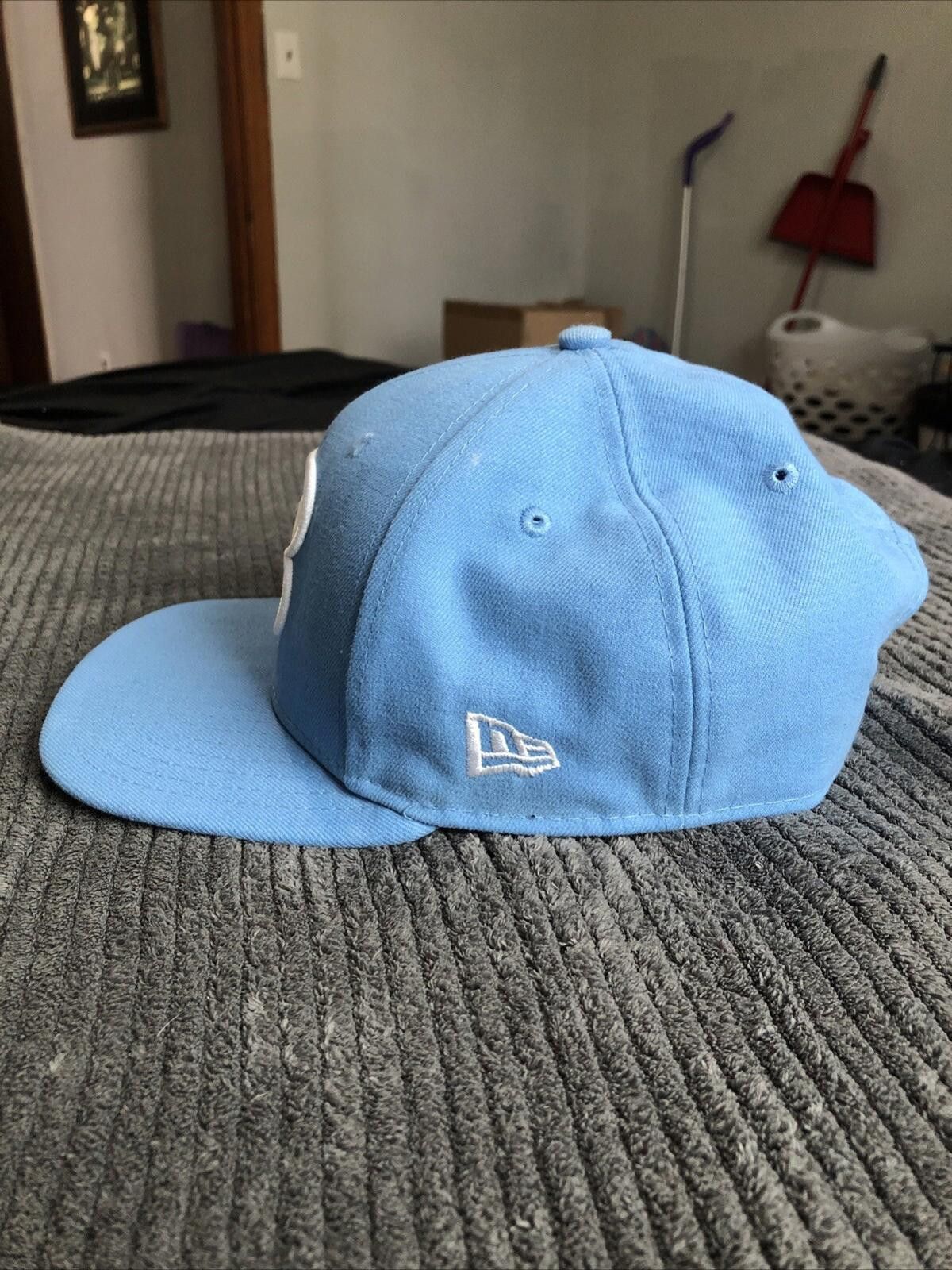 New Era Cincinnati Bengals Blue New Era 59Fifty Baseball Hat OSFA Size ONE SIZE - 5 Thumbnail