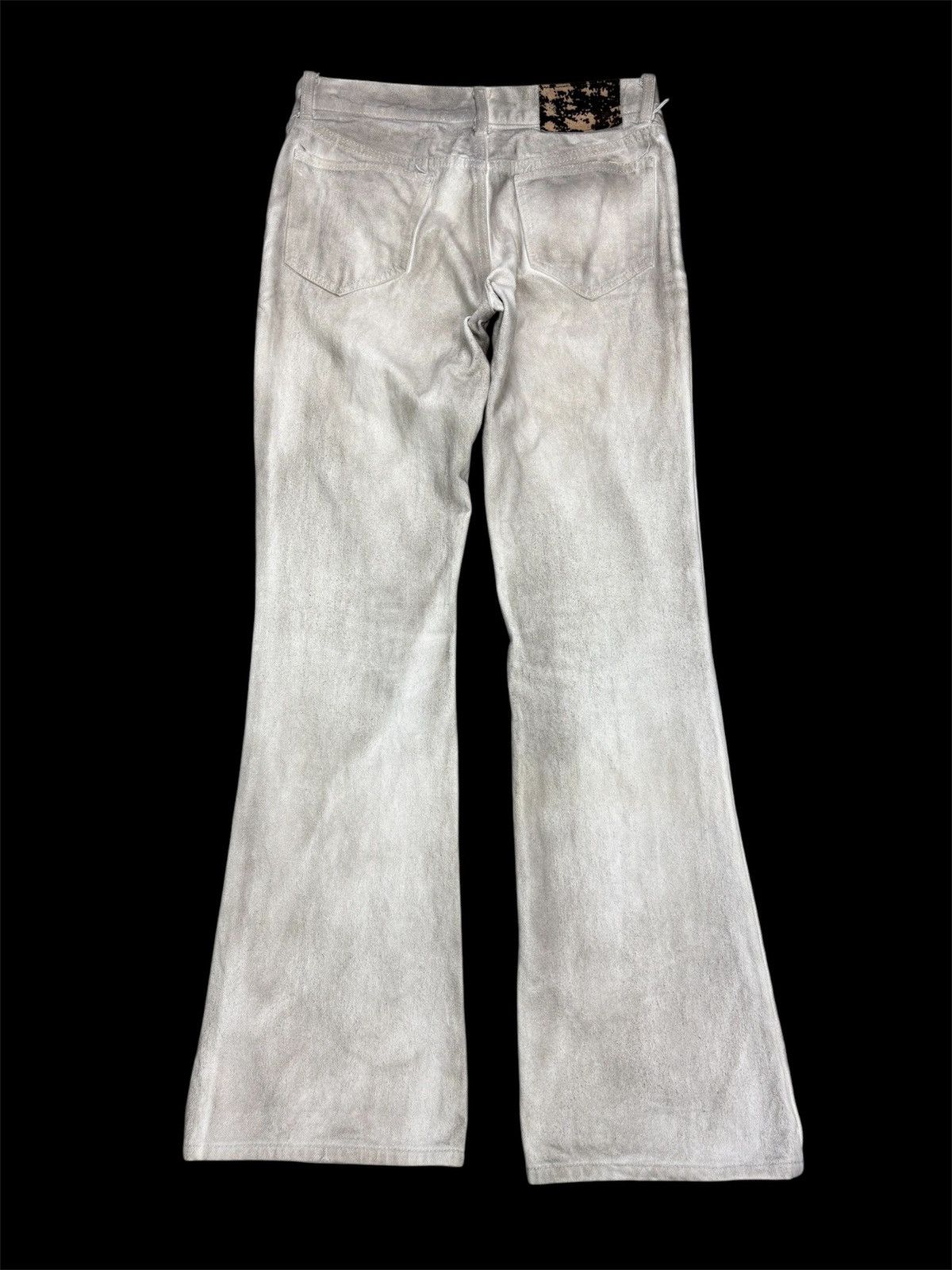 Le Grande Bleu (L.G.B.) Shellac Flared Pants. S0227 Size US 29 - 2 Thumbnail