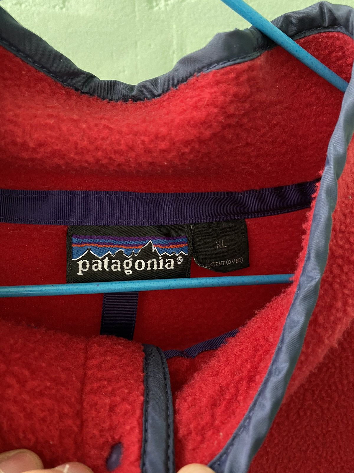 Patagonia × Vintage Vintage Patagonia Synchilla 90s Size XL Size US XL / EU 56 / 4 - 6 Thumbnail