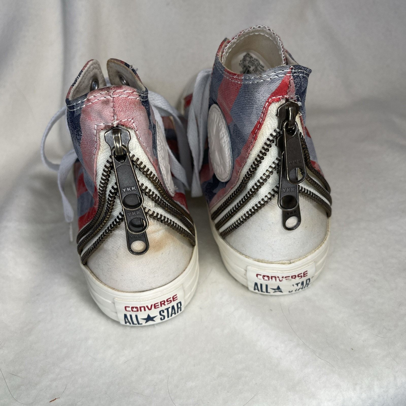 Converse Converse American Flag Hi Top Red White Blue US M-8/W10 Size US 10 / IT 40 - 4 Thumbnail
