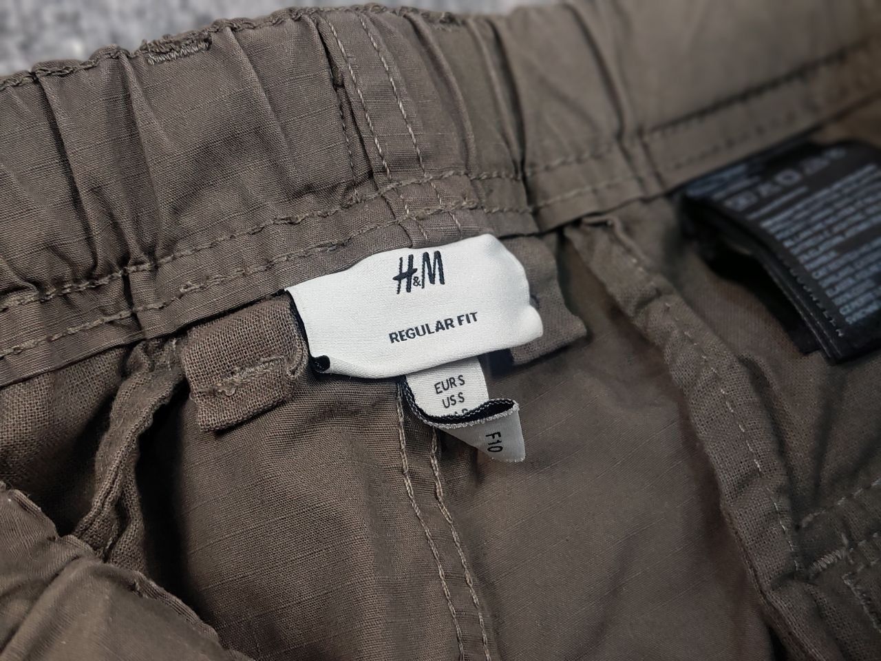 Japanese Brand Perfect men's Ripstop Cargo Pants Regular Fit Vintage Style Size US 30 / EU 46 - 10 Thumbnail