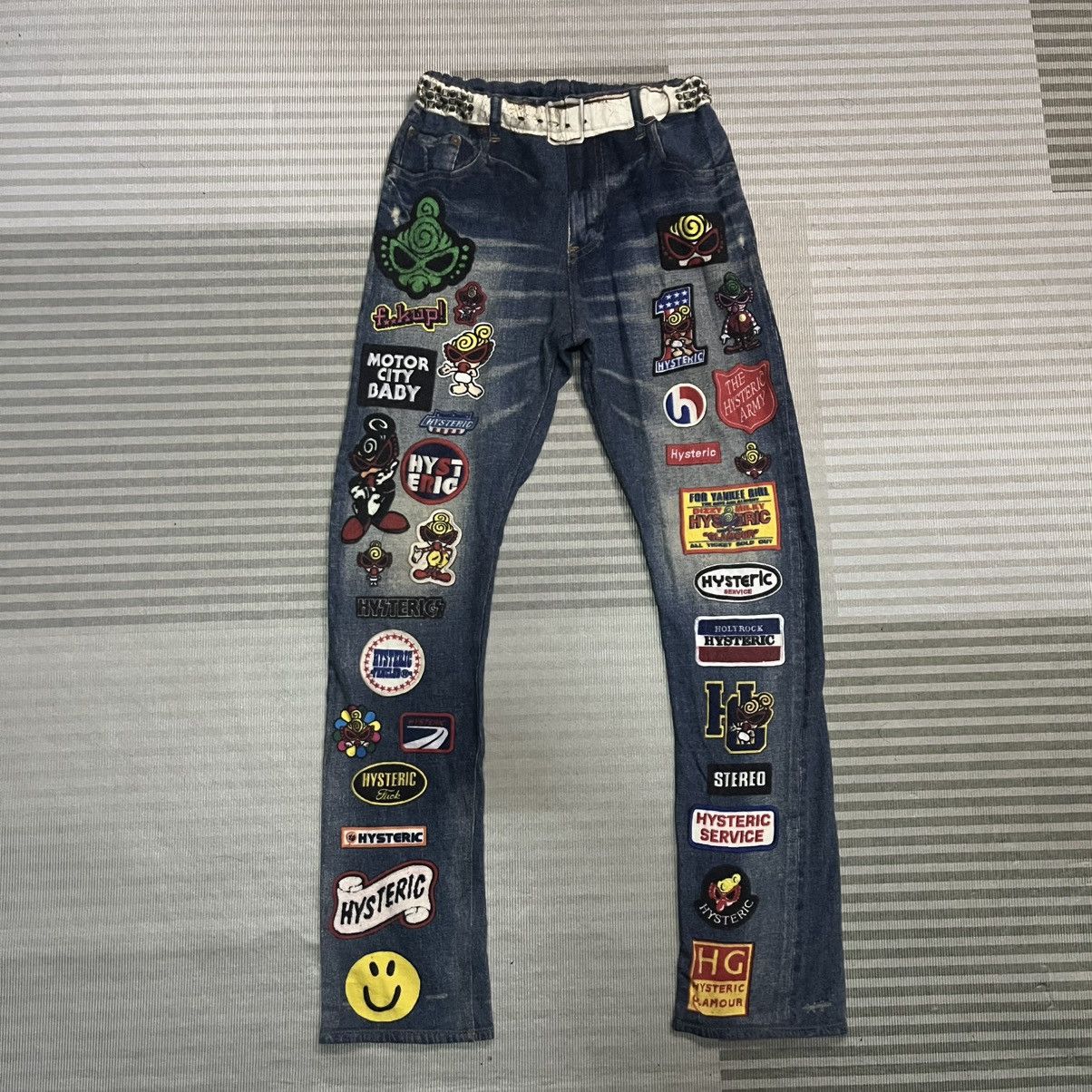 Hysteric Glamour Hysteric Glamour Mini String Patches Graphic Legging 25~27 Size US 27 - 1 Thumbnail