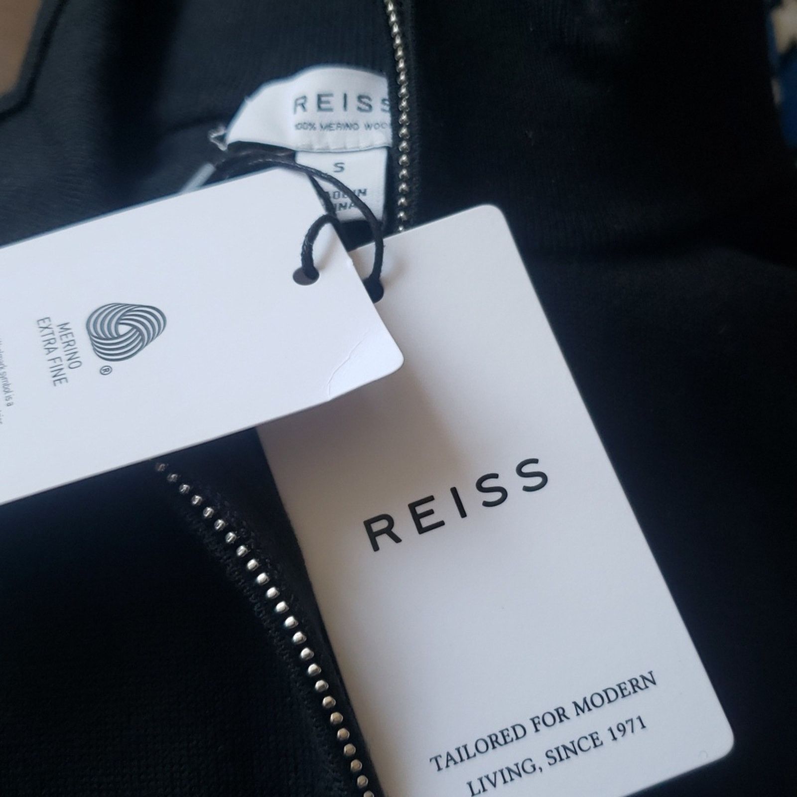 Reiss REISS BLACKHALL MERINO WOOL 1/2 ZIP FUNNEL NECK JUMPER MEN S Size US S / EU 44-46 / 1 - 8 Thumbnail