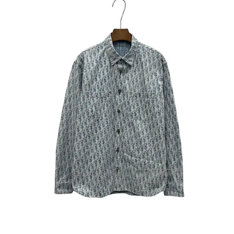 Dior Dior Size38 Old-fashioned denim shirt Size US XXS / EU 40 - 2 Thumbnail