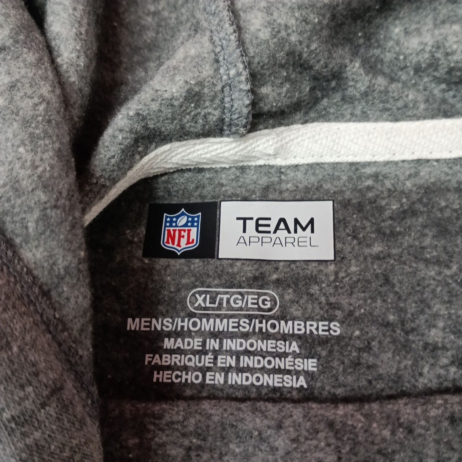 NFL NFL Men’s Cleveland Browns Hoodie Size XL XLarge Gray Size US XL / EU 56 / 4 - 5 Thumbnail