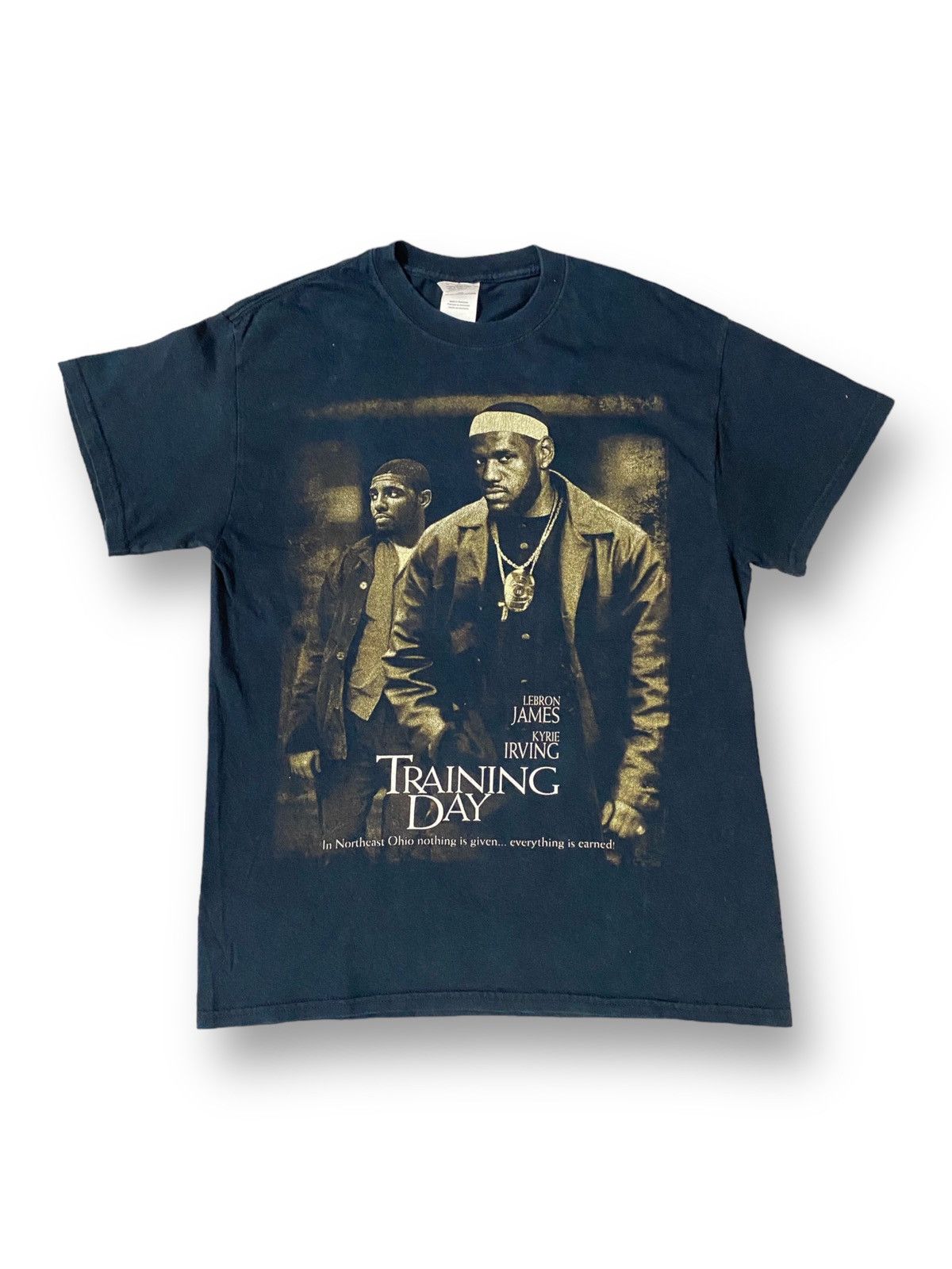 image of Nba Lebron James & Kyrie Irving “Training Day” in Black, Men's (Size Medium)