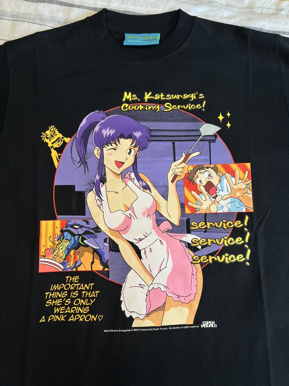 Anime Rare Misato T-Shirt Size US L / EU 52-54 / 3 - 5 Thumbnail