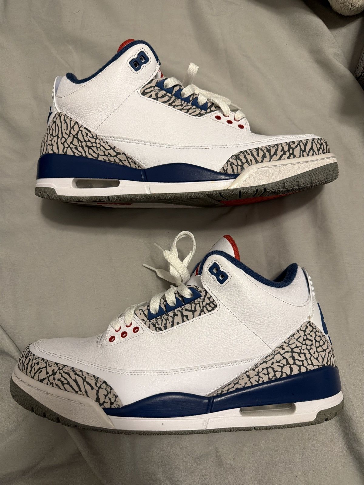 Nike Air Jordan 3 Retro True Blue Size US 11 / EU 44 - 1 Thumbnail