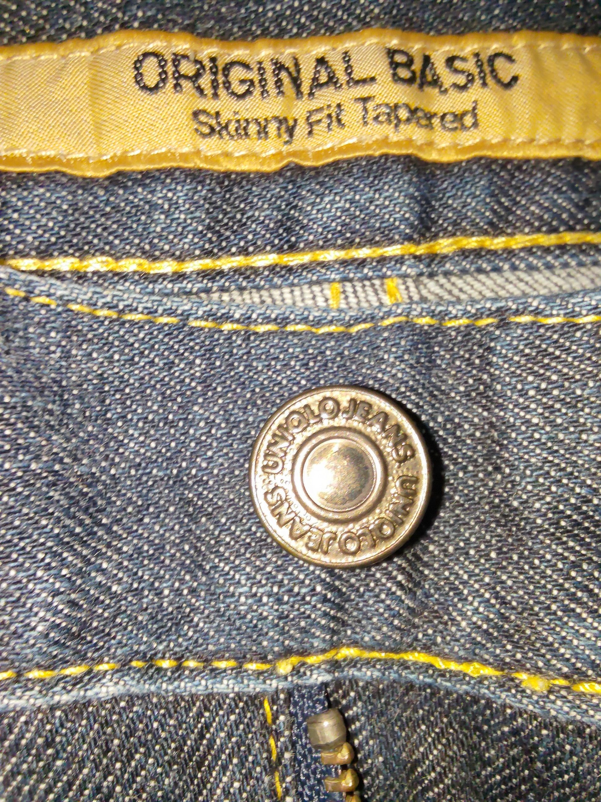 Uniqlo Original Basic Skinny Fit Tapered Uniqlo Jeans Size US 31 - 5 Thumbnail